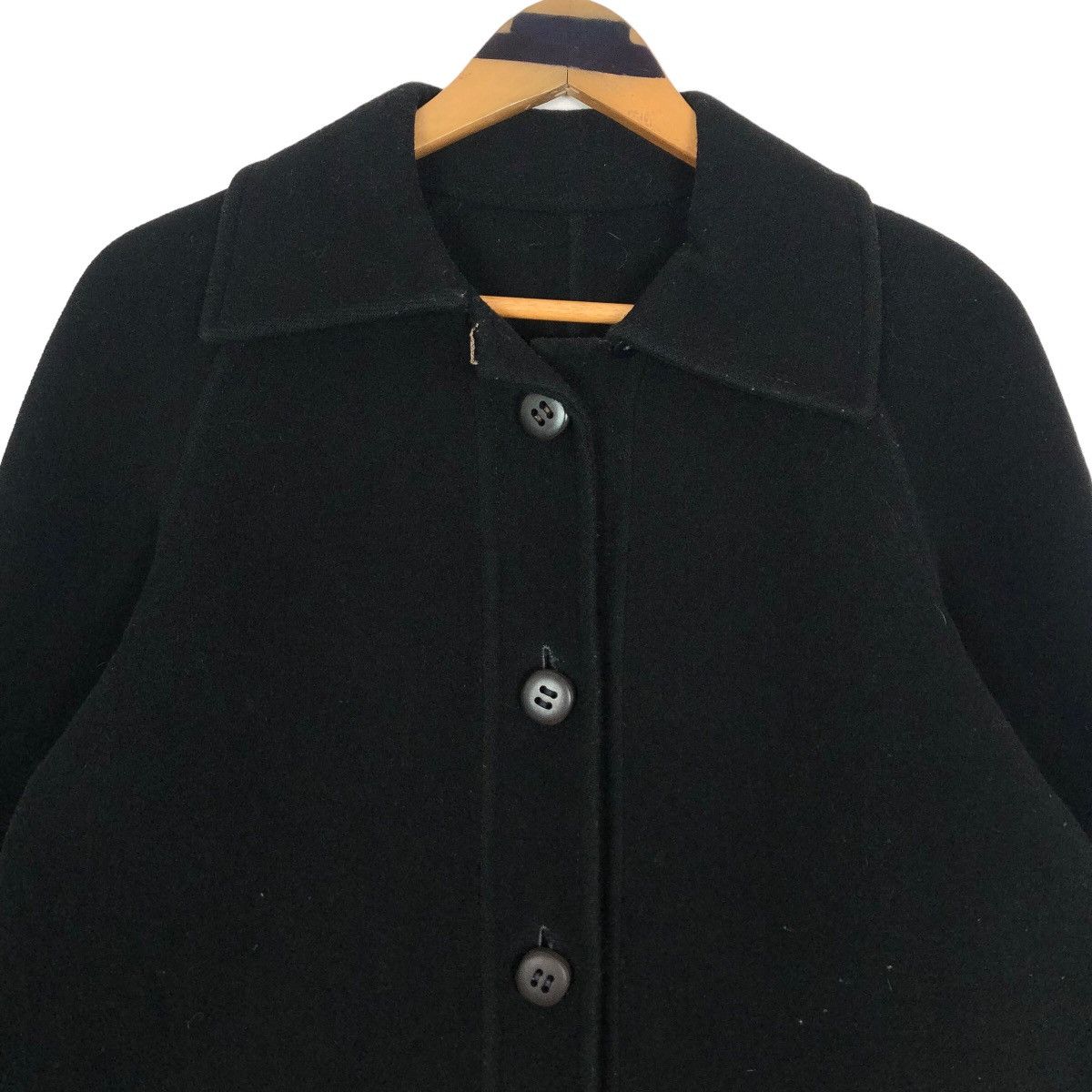 Vintage Vintage 80s Maurice Daquin Paris Wool Cashmere Overcoat Size S / US 4 / IT 40 - 7 Thumbnail