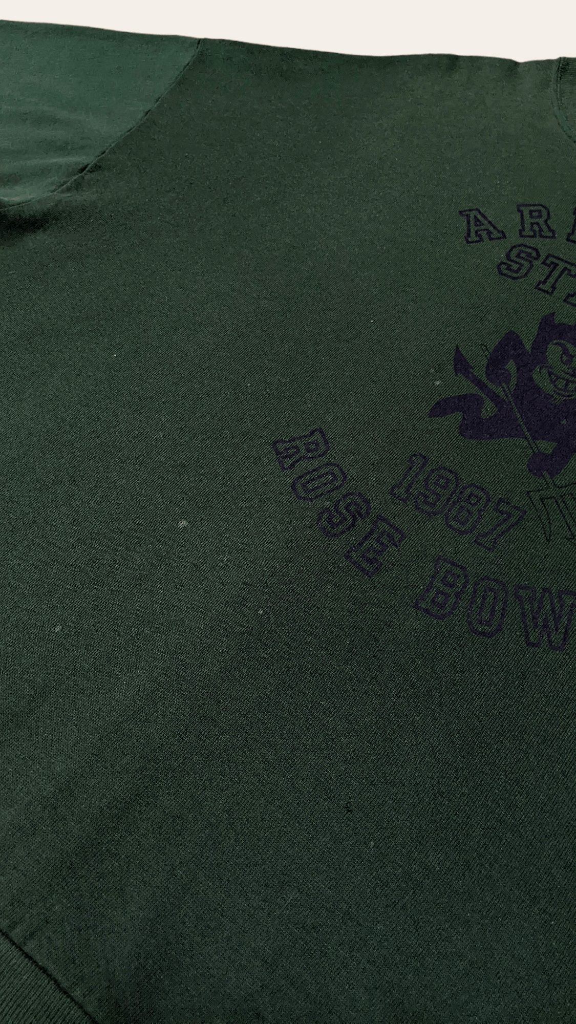 NCAA × NFL × Vintage Vintage 80s Arizona Devils 1987 Rosebowl Champion Sweatshirt Size US XXL / EU 58 / 5 - 9 Thumbnail