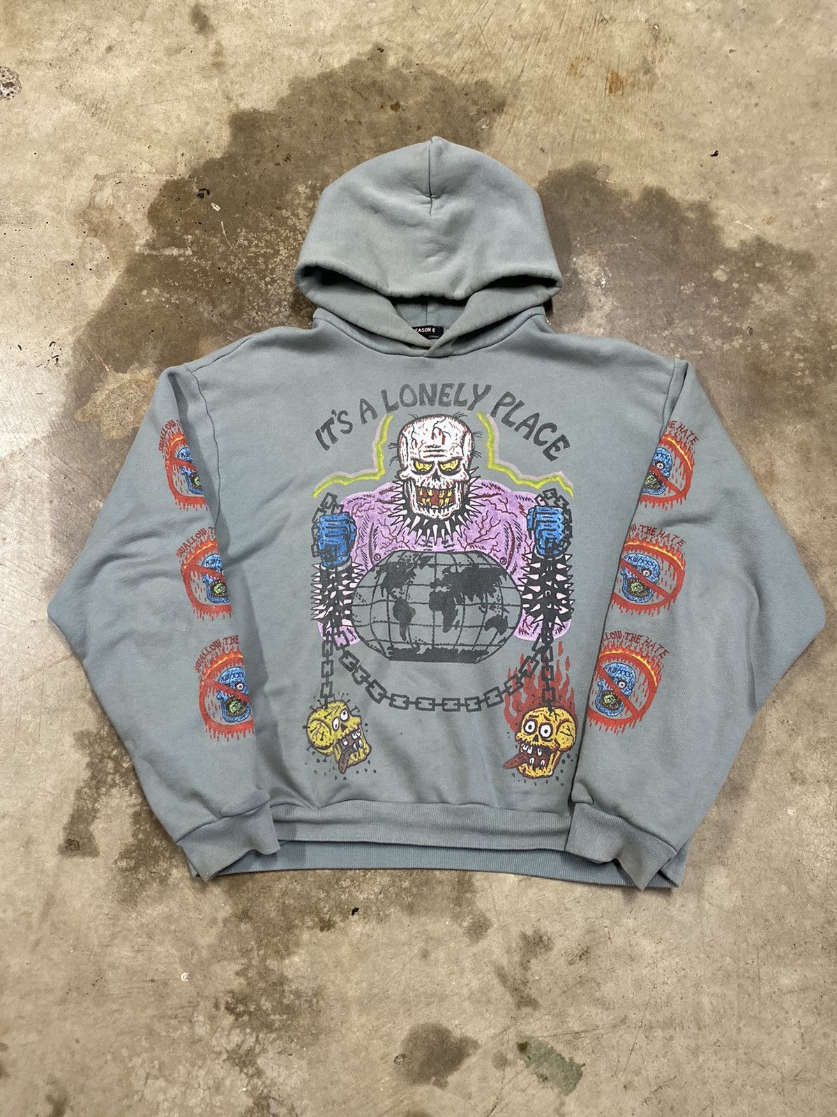Yeezy Yeezy XXXTENTACION Lonely Place Hoodie Size US M / EU 48-50 / 2 - 3 Thumbnail