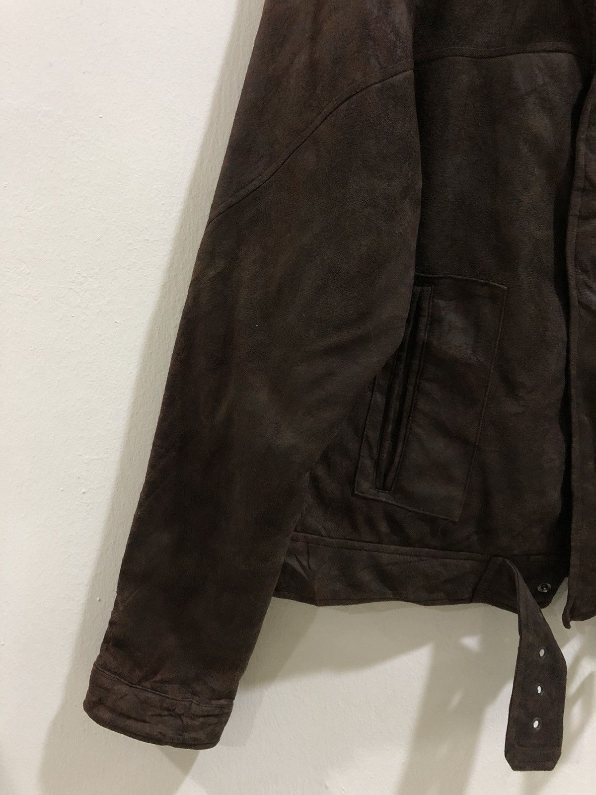 Japanese Brand Accept Offer💥 Vintage SPIV Faux Suede Rider/Biker Jacket Size US M / EU 48-50 / 2 - 4 Thumbnail