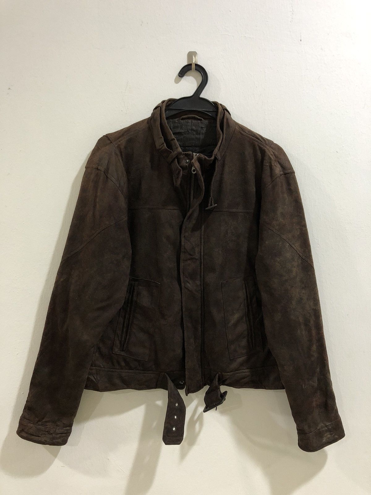 Japanese Brand Accept Offer💥 Vintage SPIV Faux Suede Rider/Biker Jacket Size US M / EU 48-50 / 2 - 1 Thumbnail