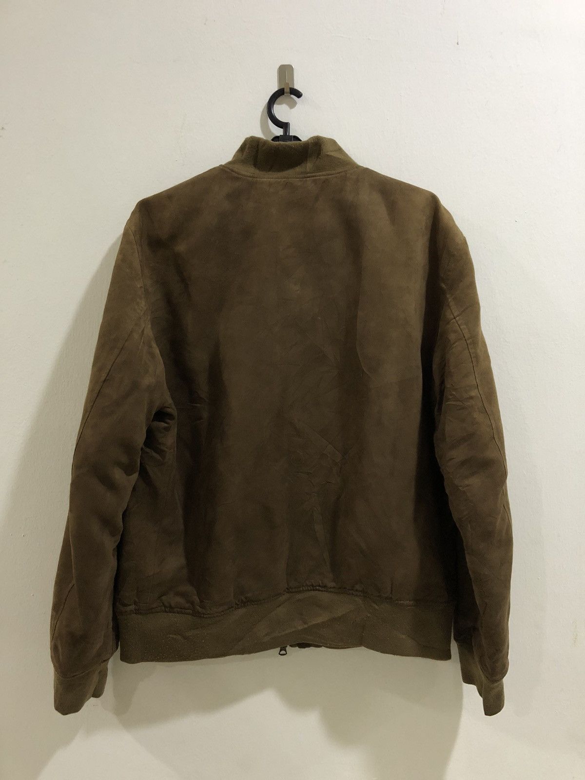 Japanese Brand 🇯🇵 Japanese Brand Uniqlo Faux Suede Bomber Jacket Size US M / EU 48-50 / 2 - 8 Thumbnail
