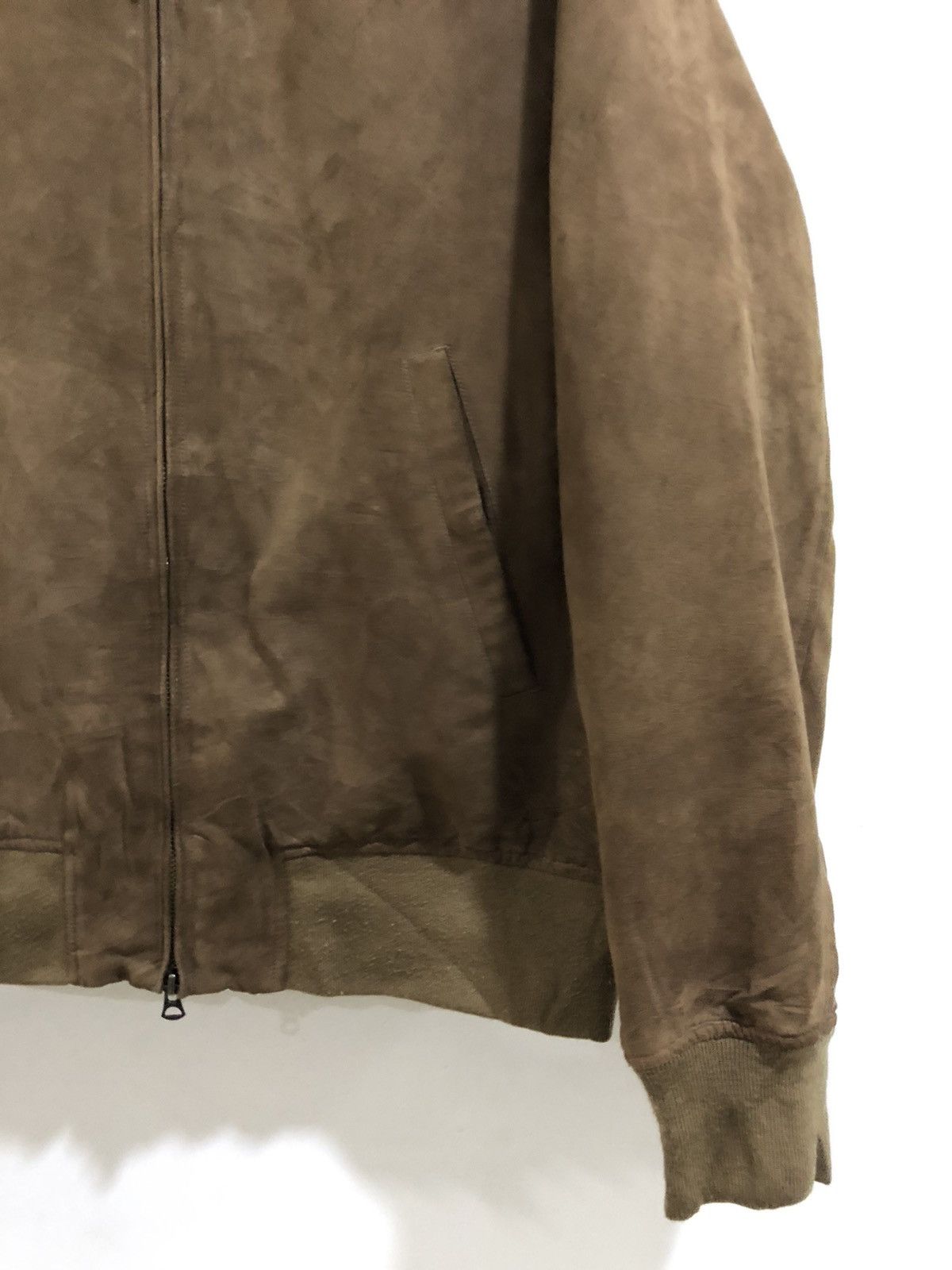 Japanese Brand 🇯🇵 Japanese Brand Uniqlo Faux Suede Bomber Jacket Size US M / EU 48-50 / 2 - 5 Thumbnail