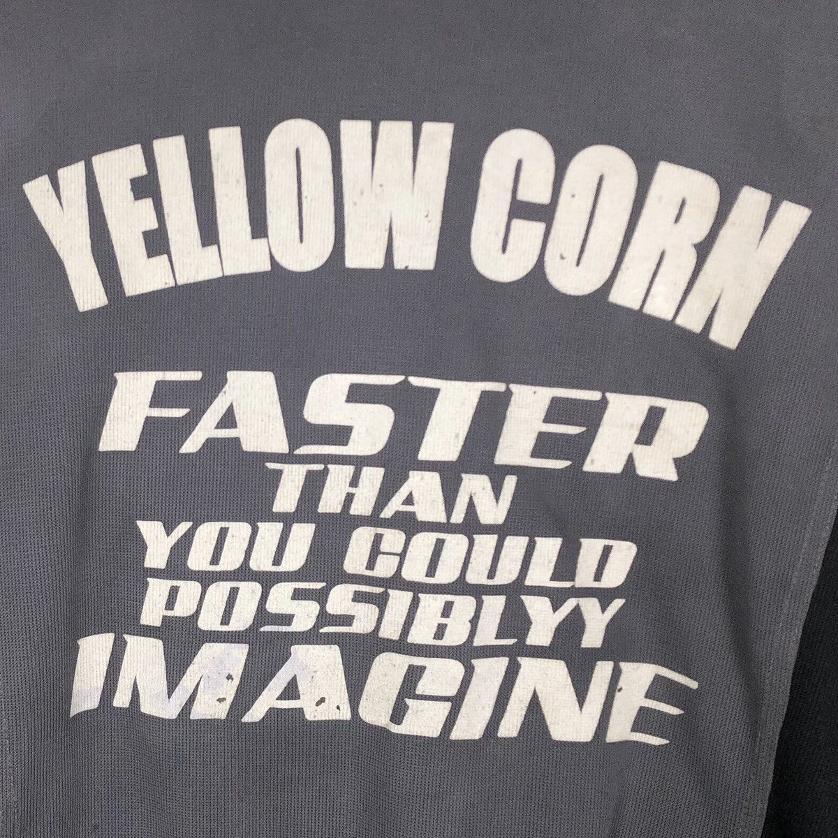 Vintage Vintage 90s Black Running Project Yellow Corn Biker Jacket Size US L / EU 52-54 / 3 - 3 Thumbnail