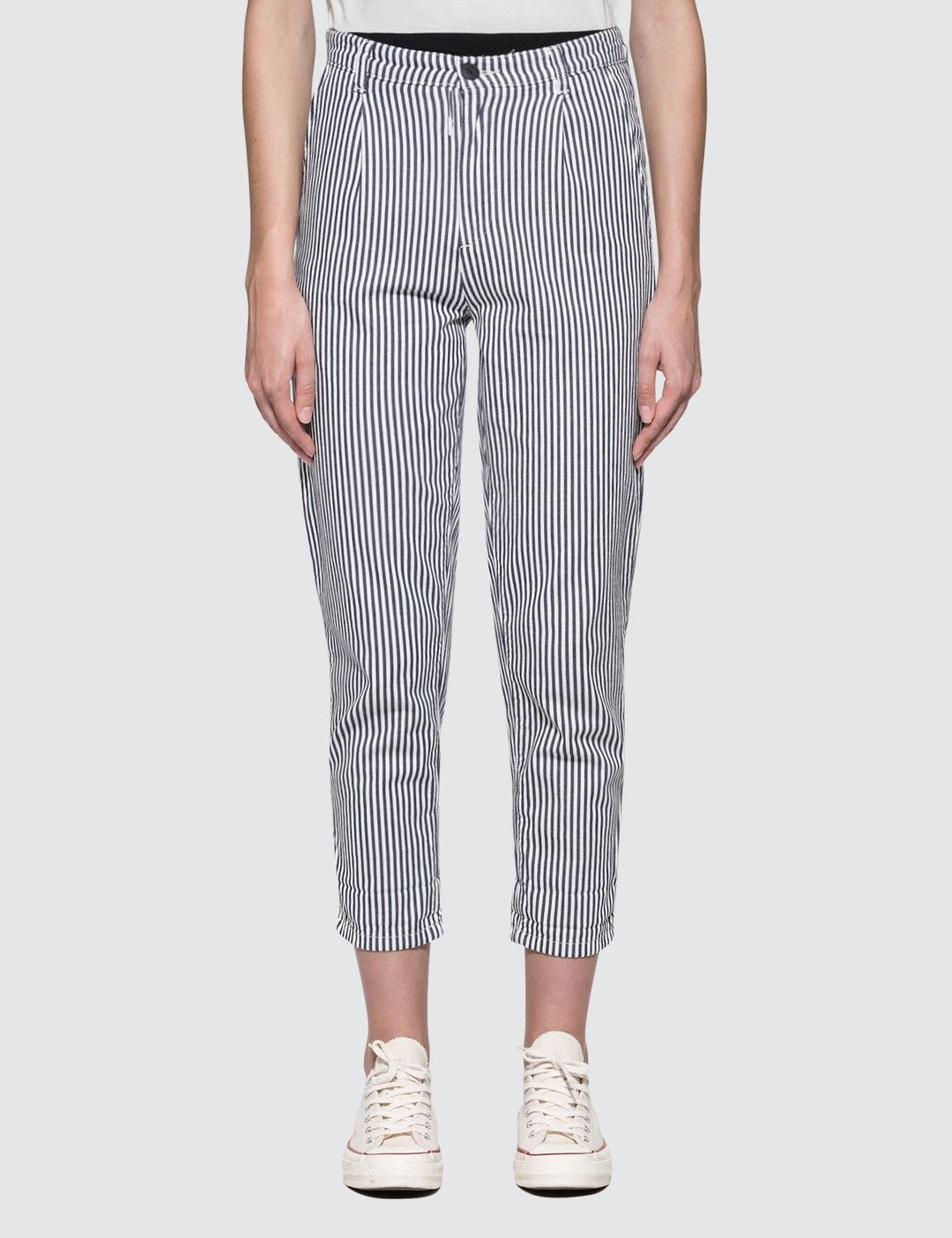 Carhartt Wip Carhartt Work In Progress Striped Sailor Pullman Ankle Pant Size 26" / US 2 / IT 38 - 1 Thumbnail