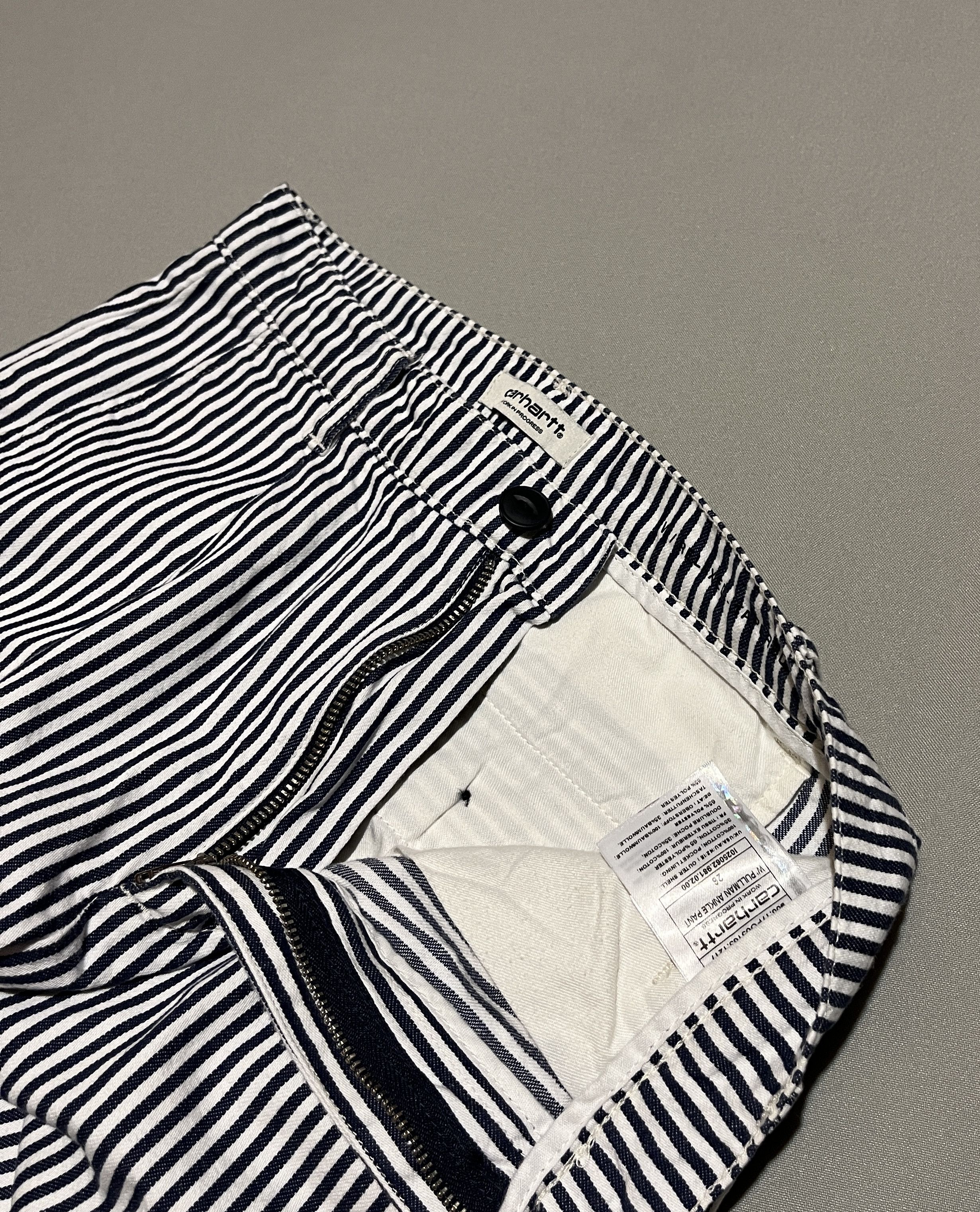 Carhartt Wip Carhartt Work In Progress Striped Sailor Pullman Ankle Pant Size 26" / US 2 / IT 38 - 9 Thumbnail