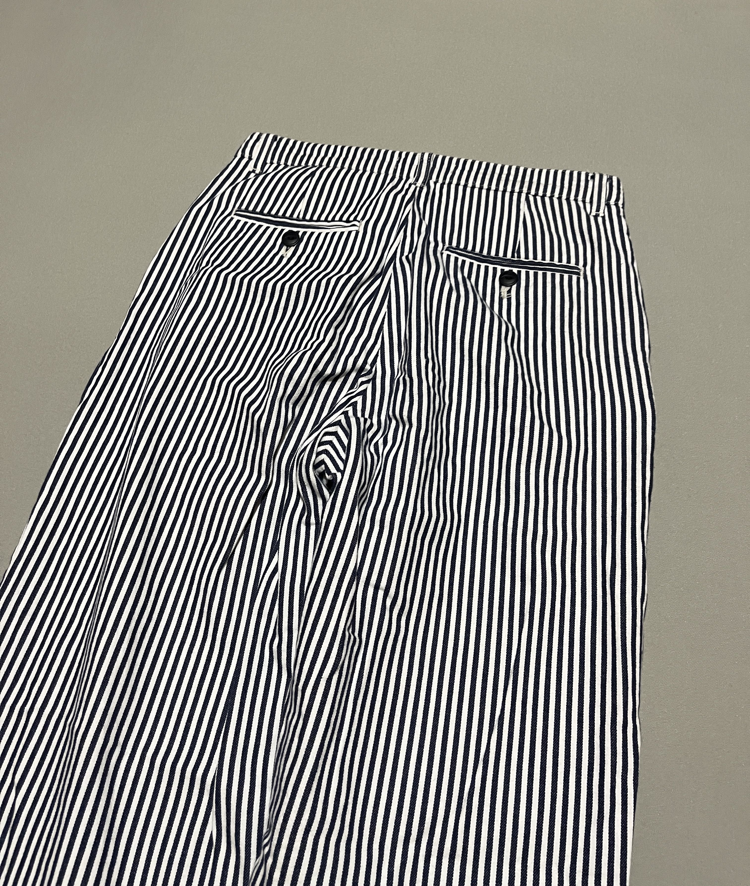 Carhartt Wip Carhartt Work In Progress Striped Sailor Pullman Ankle Pant Size 26" / US 2 / IT 38 - 6 Thumbnail