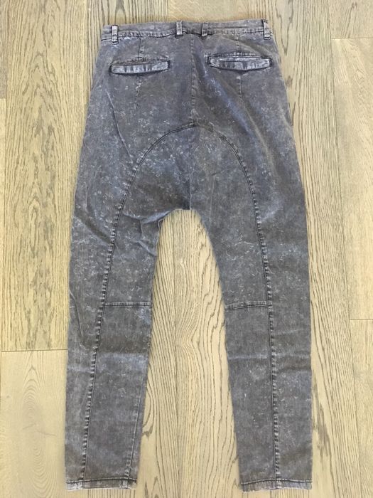 H&M Tapered Drop Crotch Pants | Grailed