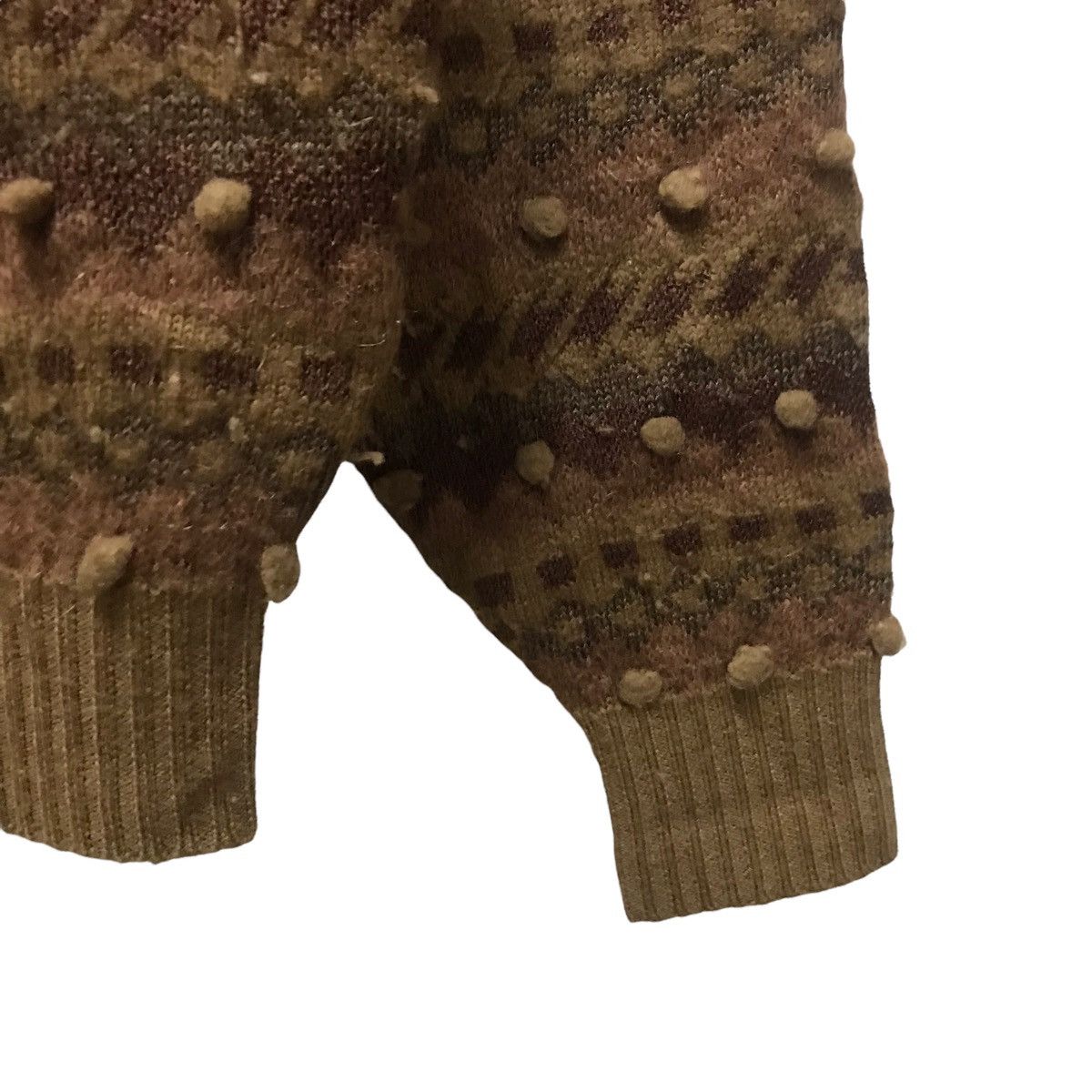 Issey Miyake Vintage 80s issey miyake wool knitted crewneck sweater japan Size S / US 4 / IT 40 - 4 Thumbnail