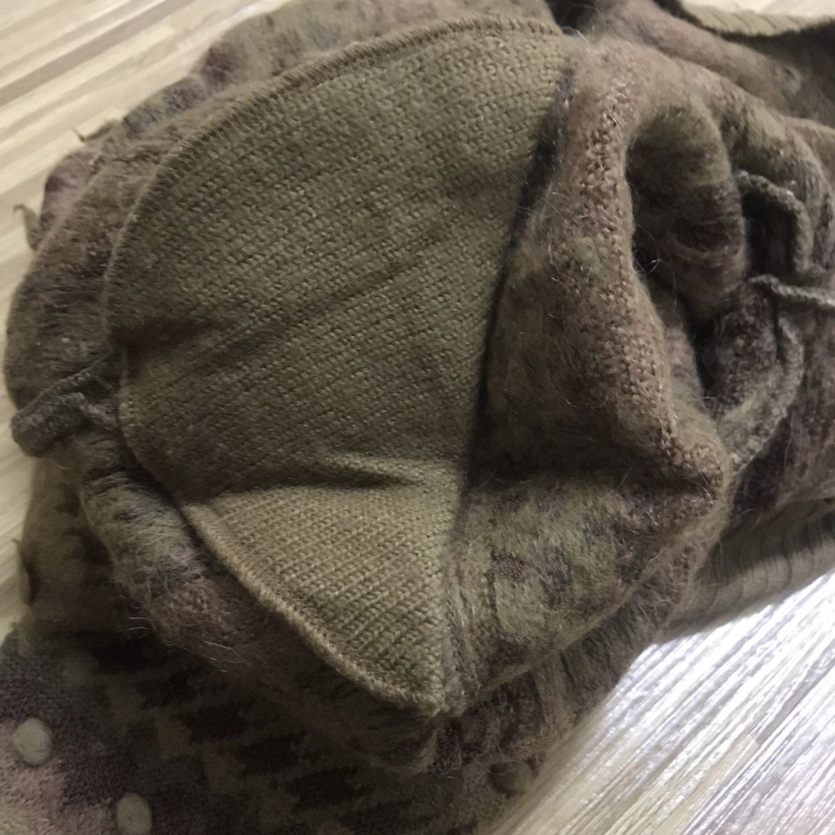Issey Miyake Vintage 80s issey miyake wool knitted crewneck sweater japan Size S / US 4 / IT 40 - 7 Thumbnail