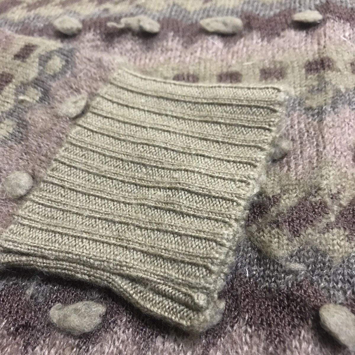 Issey Miyake Vintage 80s issey miyake wool knitted crewneck sweater japan Size S / US 4 / IT 40 - 10 Thumbnail