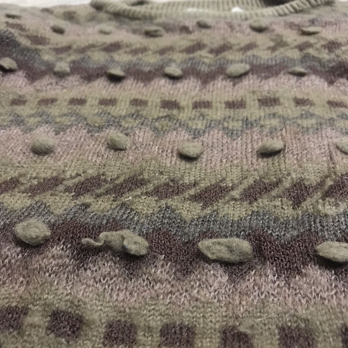 Issey Miyake Vintage 80s issey miyake wool knitted crewneck sweater japan Size S / US 4 / IT 40 - 11 Thumbnail