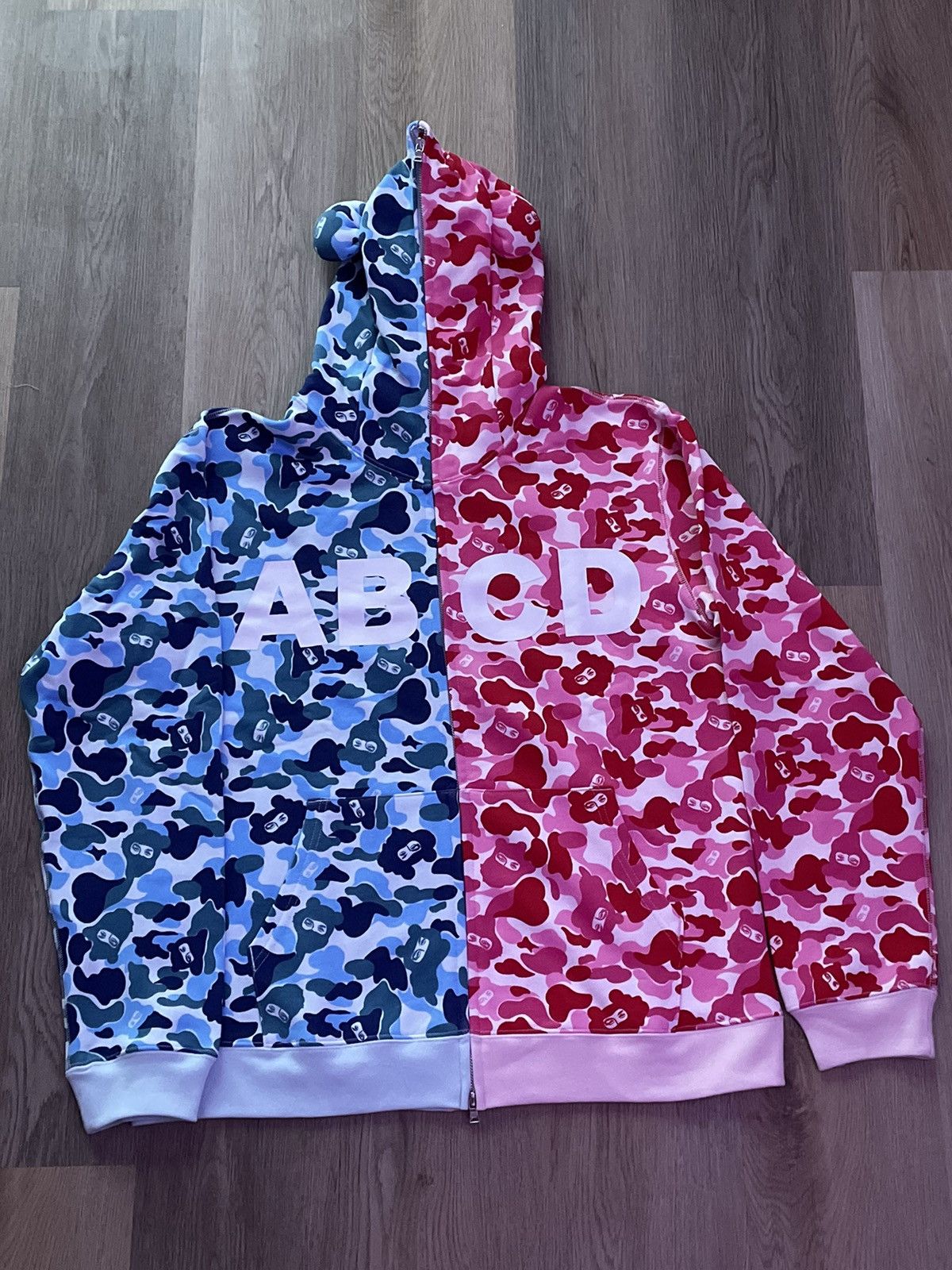 Josewong ABCD fullzip double hoodie L