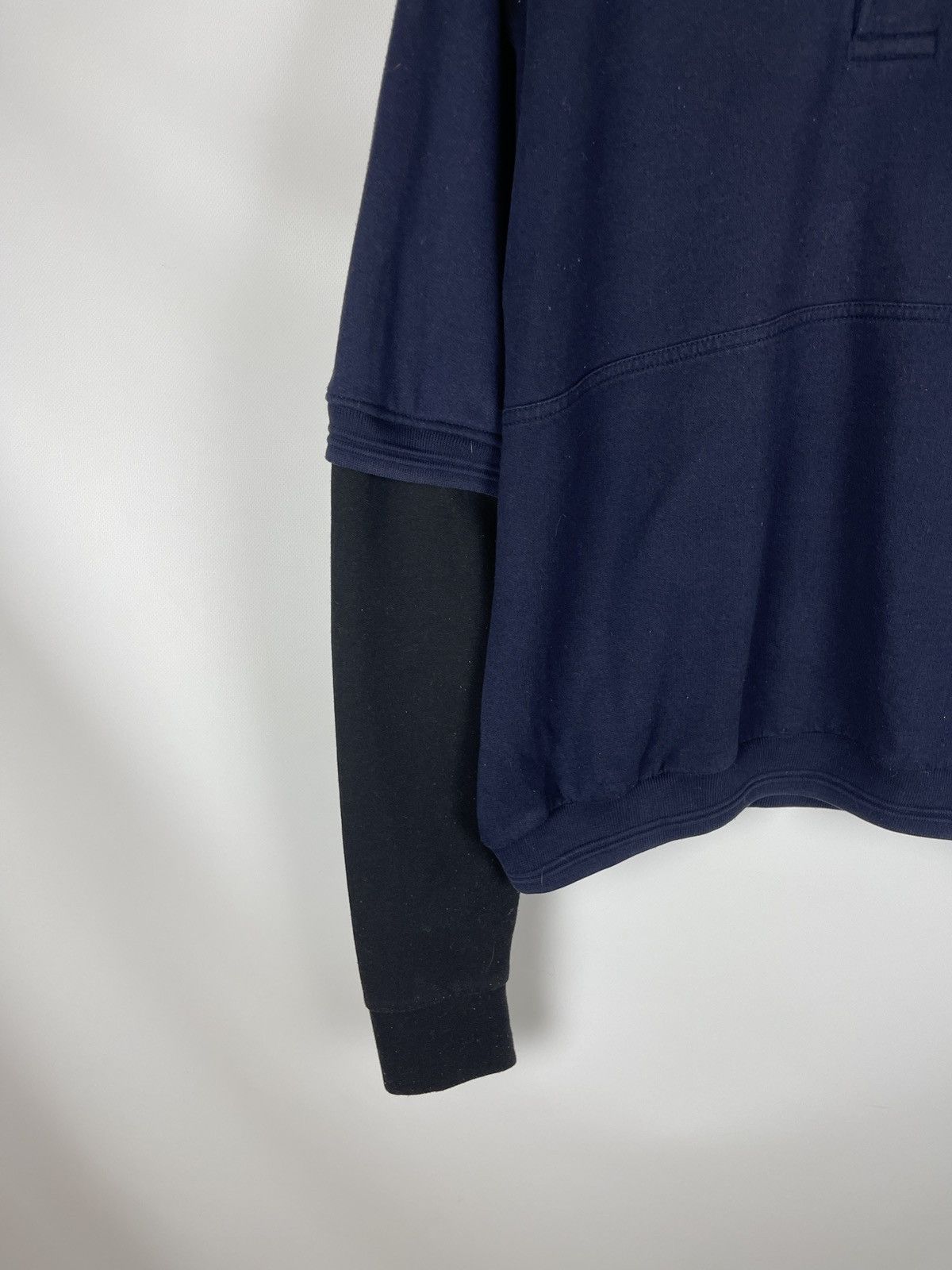 Nike Nike vintage 80s 90s Beaverton Oregon rugby long sleeve polo Size US L / EU 52-54 / 3 - 4 Thumbnail