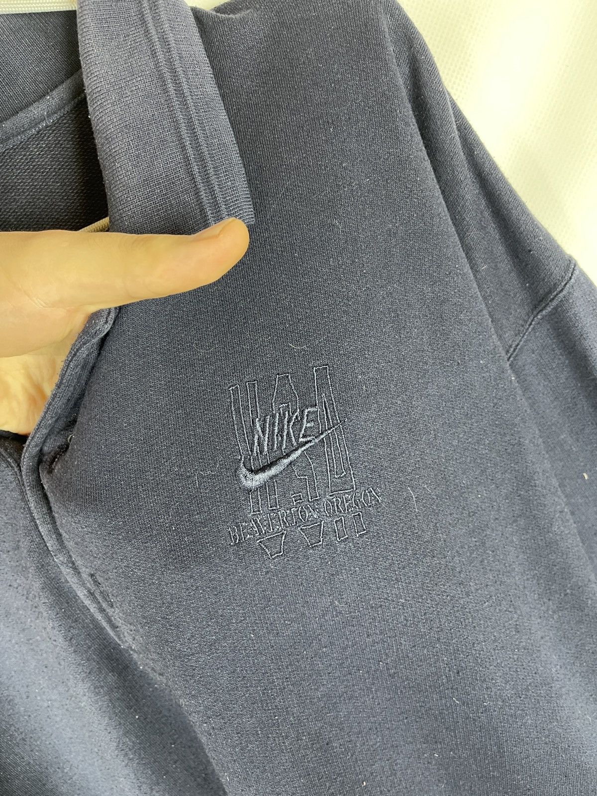 Nike Nike vintage 80s 90s Beaverton Oregon rugby long sleeve polo Size US L / EU 52-54 / 3 - 8 Thumbnail