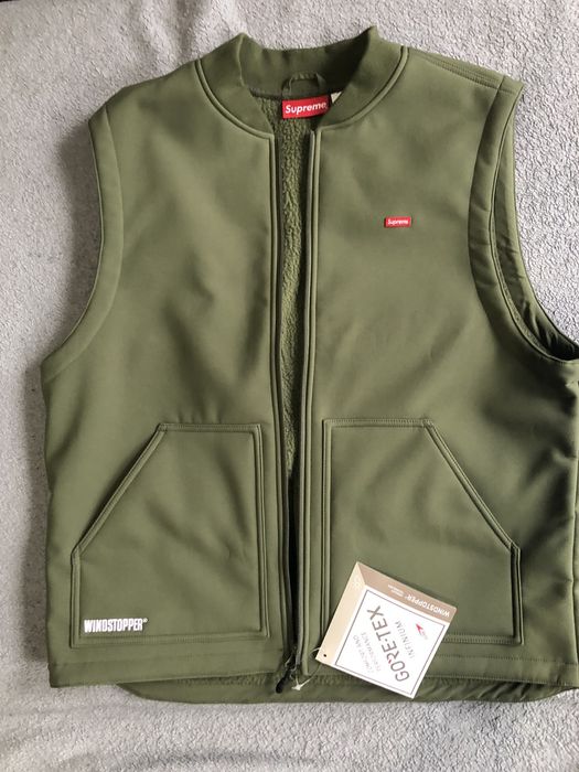 Supreme supreme windstopper work vest | Grailed