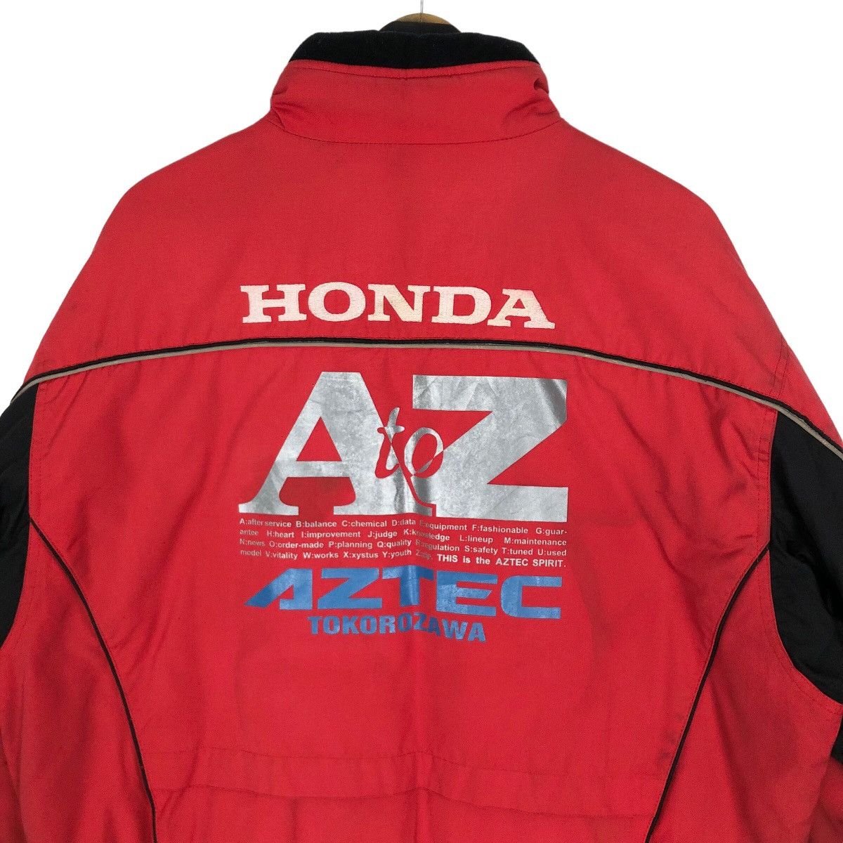 Honda Vintage Honda A To Z Light Jacket Big Logo Size US XL / EU 56 / 4 - 12 Thumbnail