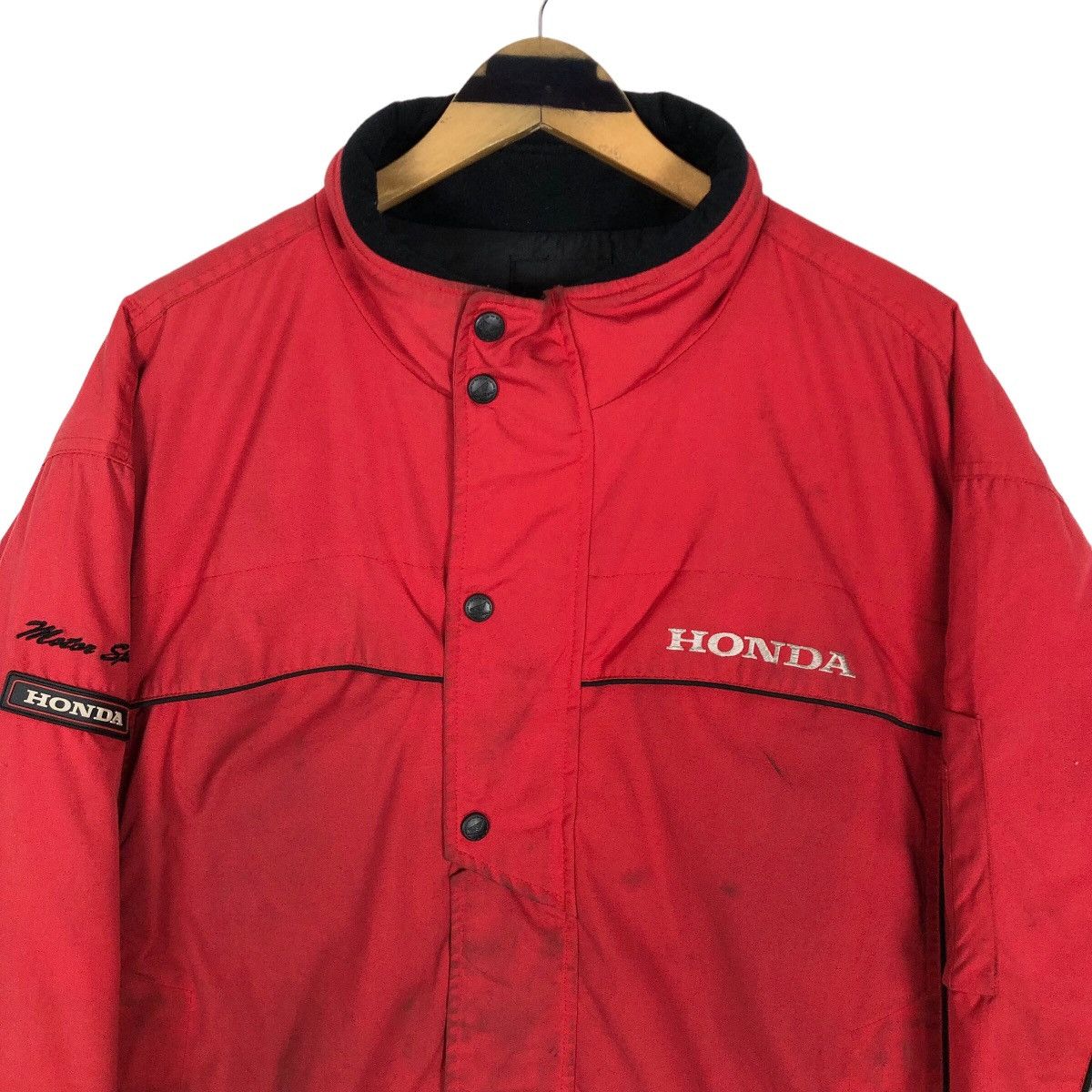 Honda Vintage Honda A To Z Light Jacket Big Logo Size US XL / EU 56 / 4 - 7 Thumbnail