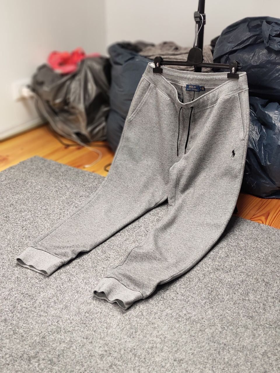 Polo Ralph Lauren Polo Ralph Lauren Vintage Blank Grey logo Mens Jogger Pants Size US 32 / EU 48 - 21 Thumbnail