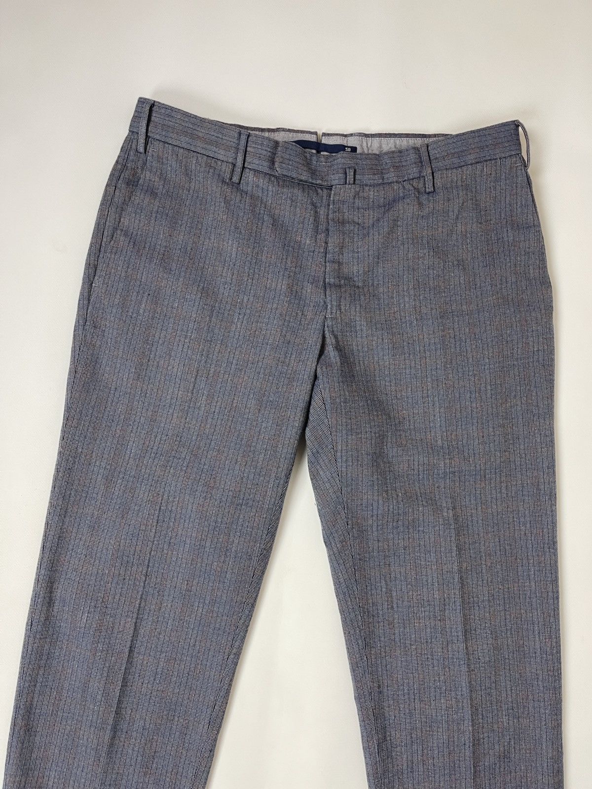Incotex Incotex selected by Slowear wool pattern casual pants Size US 34 / EU 50 - 6 Thumbnail