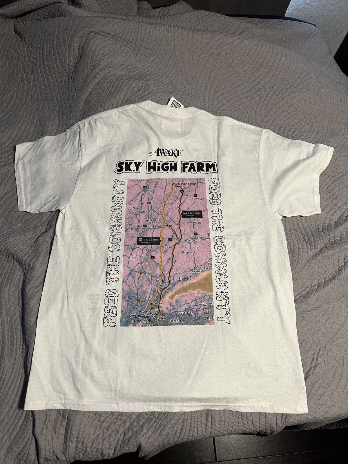 Awake NY Sky High Farm x AwakeNY | Moon Strawberry tee Size US XL / EU 56 / 4 - 3 Thumbnail