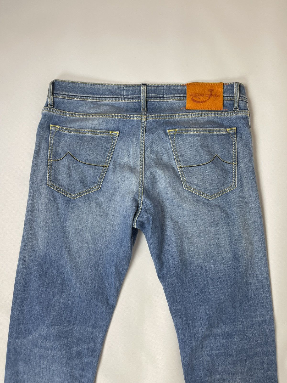 Jacob Cohen Jacob Cohen blue denim Italian fabric jeans pants Size US 37 - 16 Thumbnail