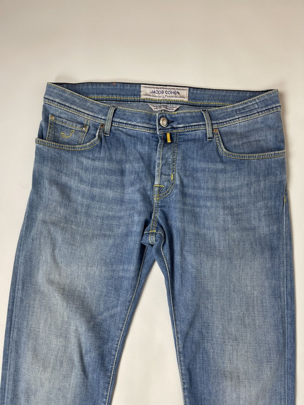 Jacob Cohen Jacob Cohen blue denim Italian fabric jeans pants Size US 37 - 7 Thumbnail