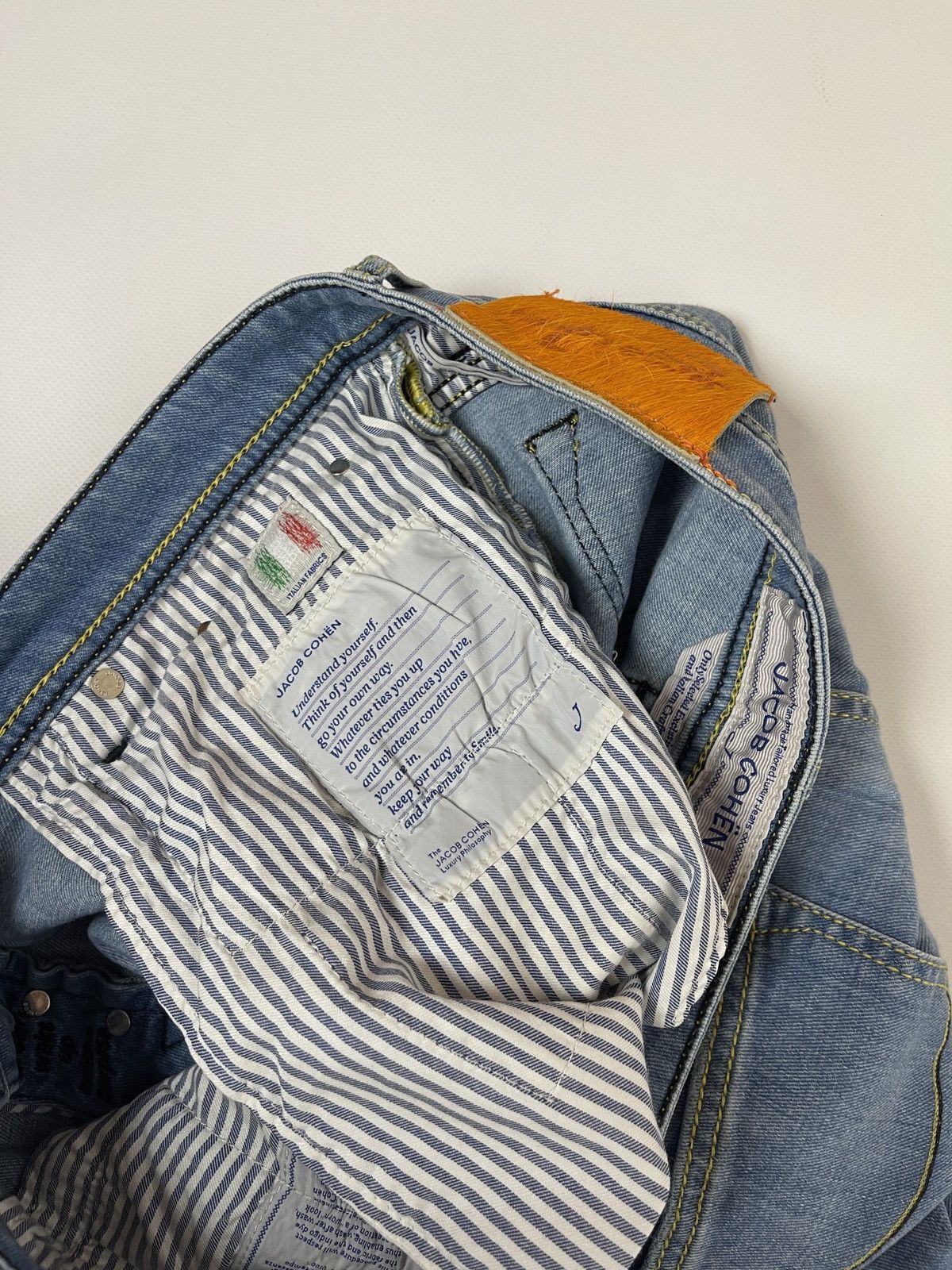 Jacob Cohen Jacob Cohen blue denim Italian fabric jeans pants Size US 37 - 12 Thumbnail