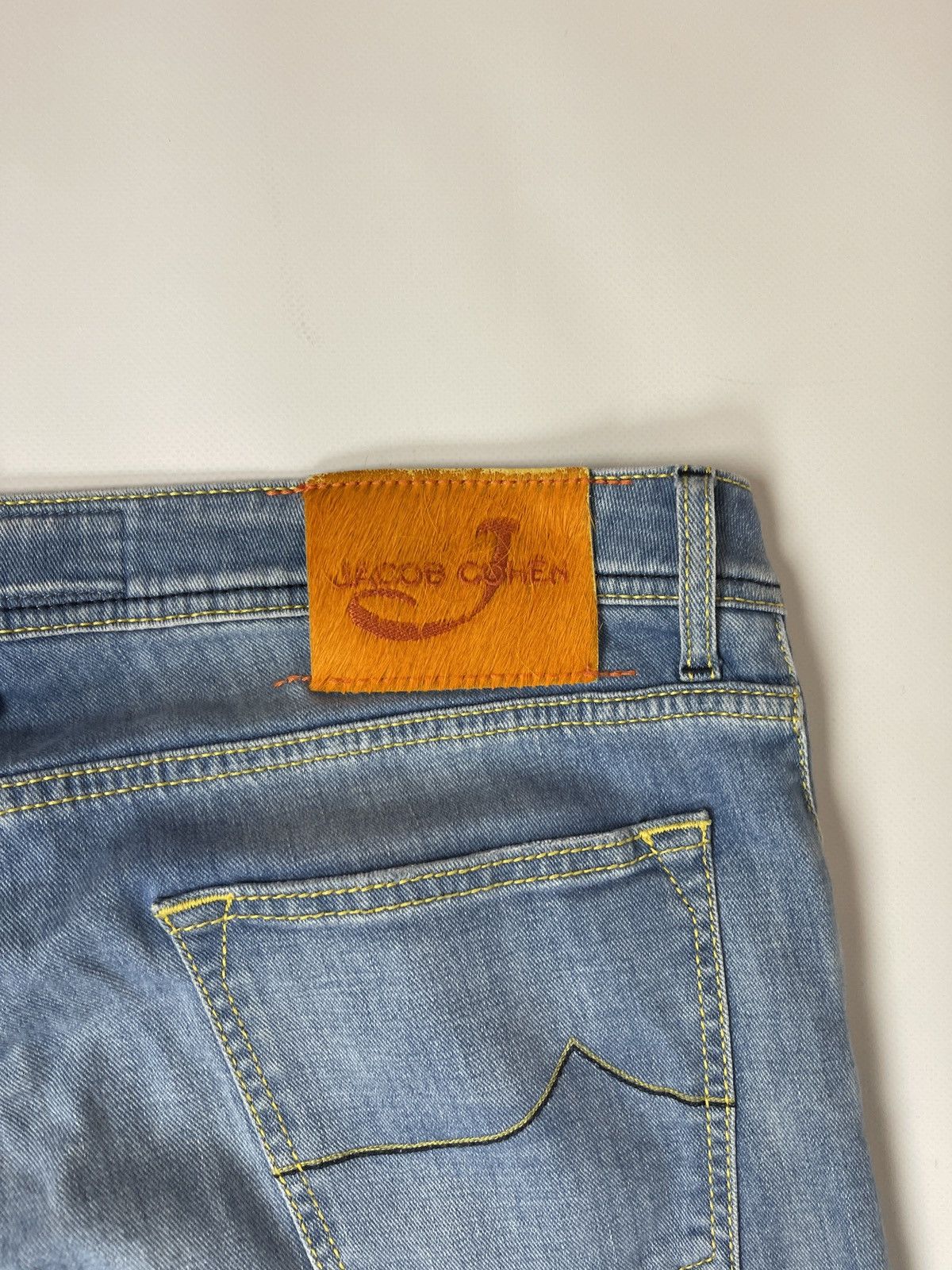 Jacob Cohen Jacob Cohen blue denim Italian fabric jeans pants Size US 37 - 17 Thumbnail