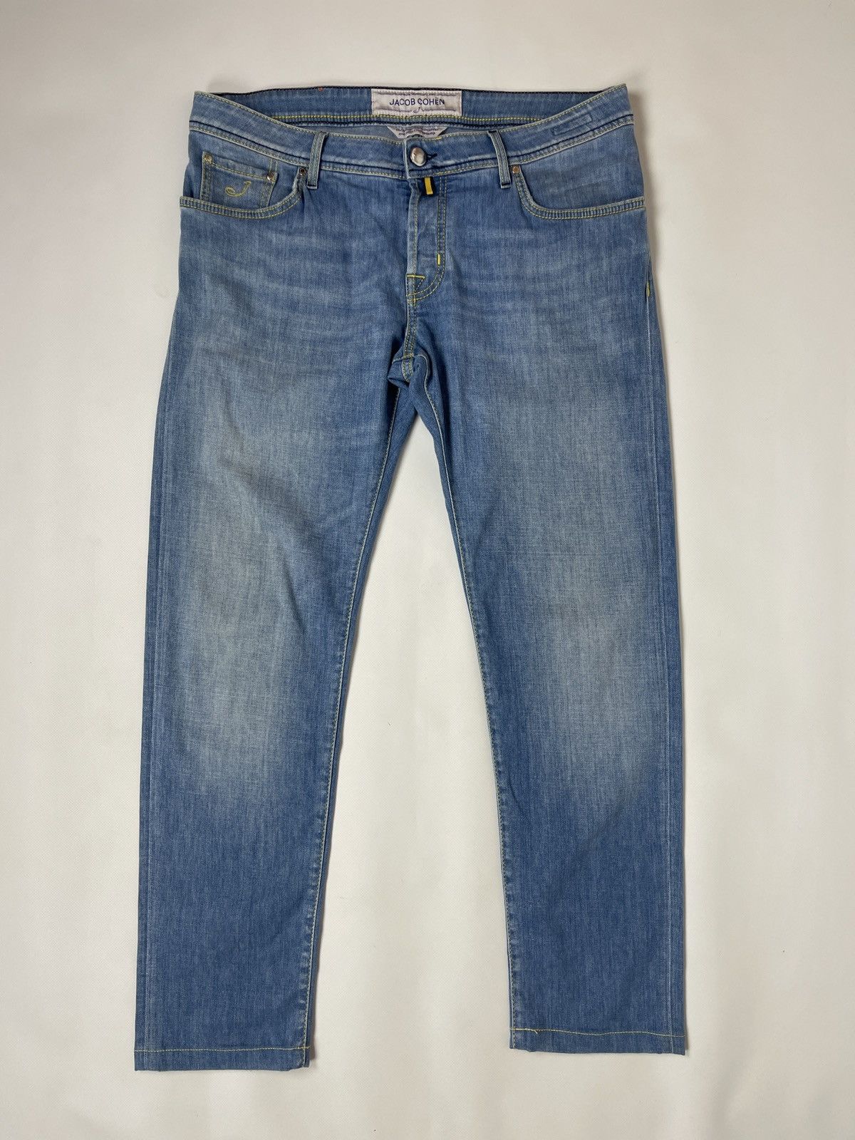 Jacob Cohen Jacob Cohen blue denim Italian fabric jeans pants Size US 37 - 4 Thumbnail