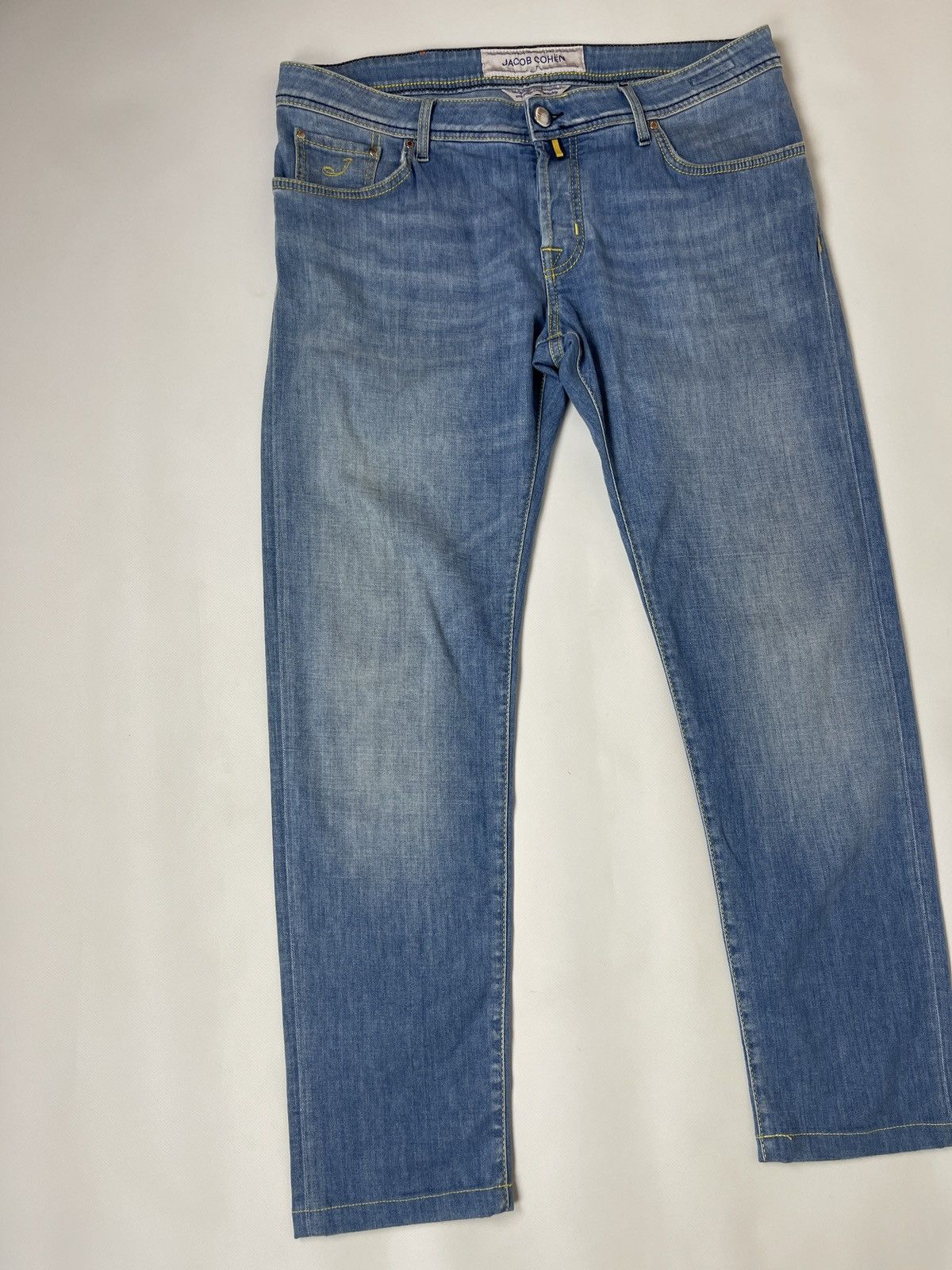 Jacob Cohen Jacob Cohen blue denim Italian fabric jeans pants Size US 37 - 2 Thumbnail