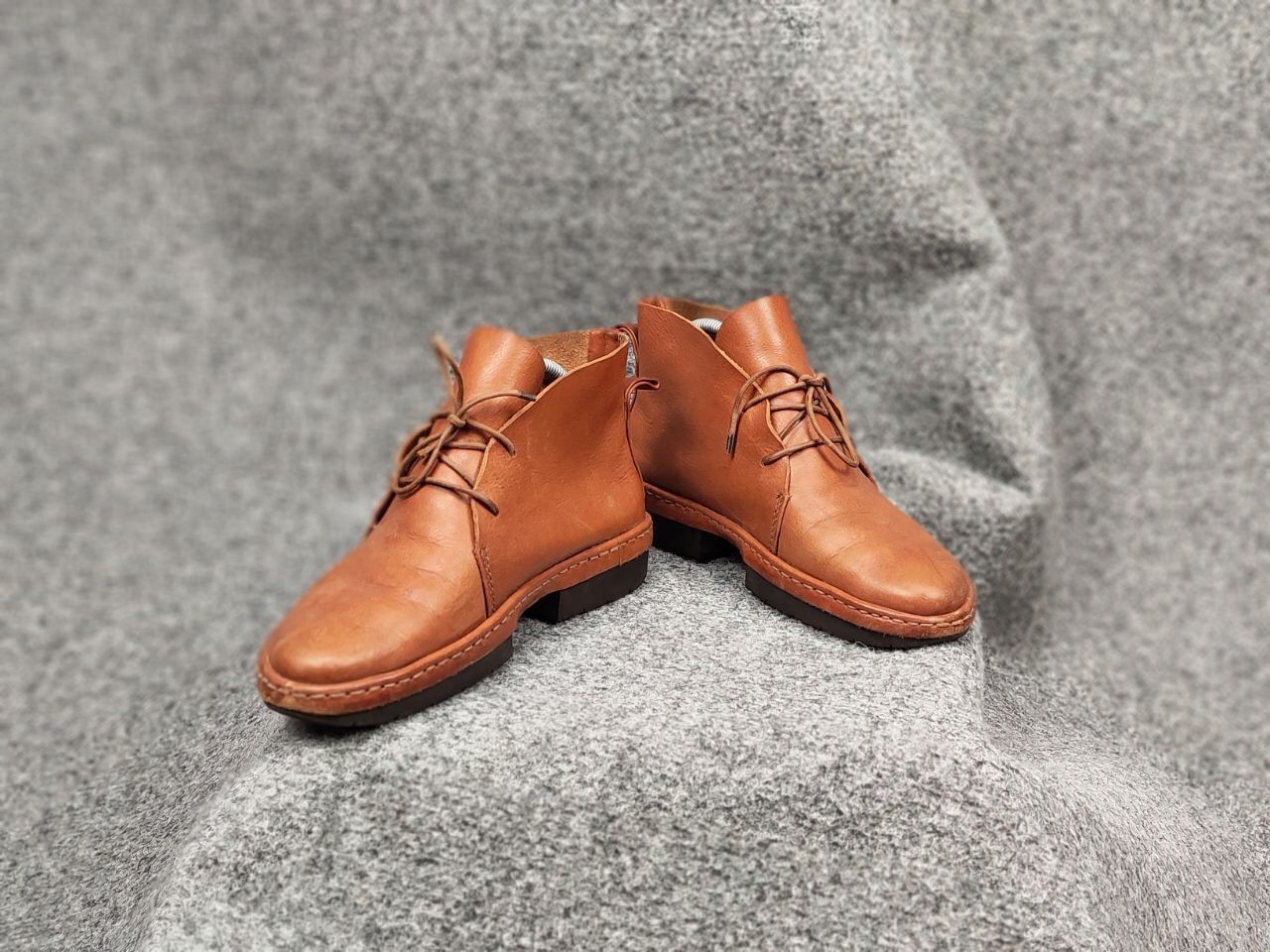 Trippen Trippen Germany Elegant unisex Brown Leather Avantgarde Boot Size US 7 / EU 40 - 17 Thumbnail