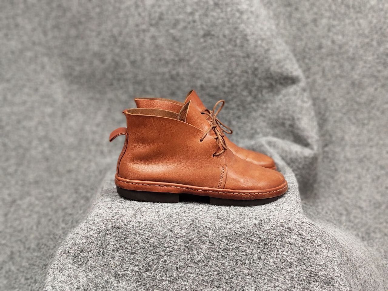 Trippen Trippen Germany Elegant unisex Brown Leather Avantgarde Boot Size US 7 / EU 40 - 5 Thumbnail