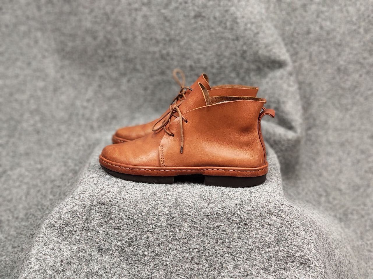 Trippen Trippen Germany Elegant unisex Brown Leather Avantgarde Boot Size US 7 / EU 40 - 13 Thumbnail