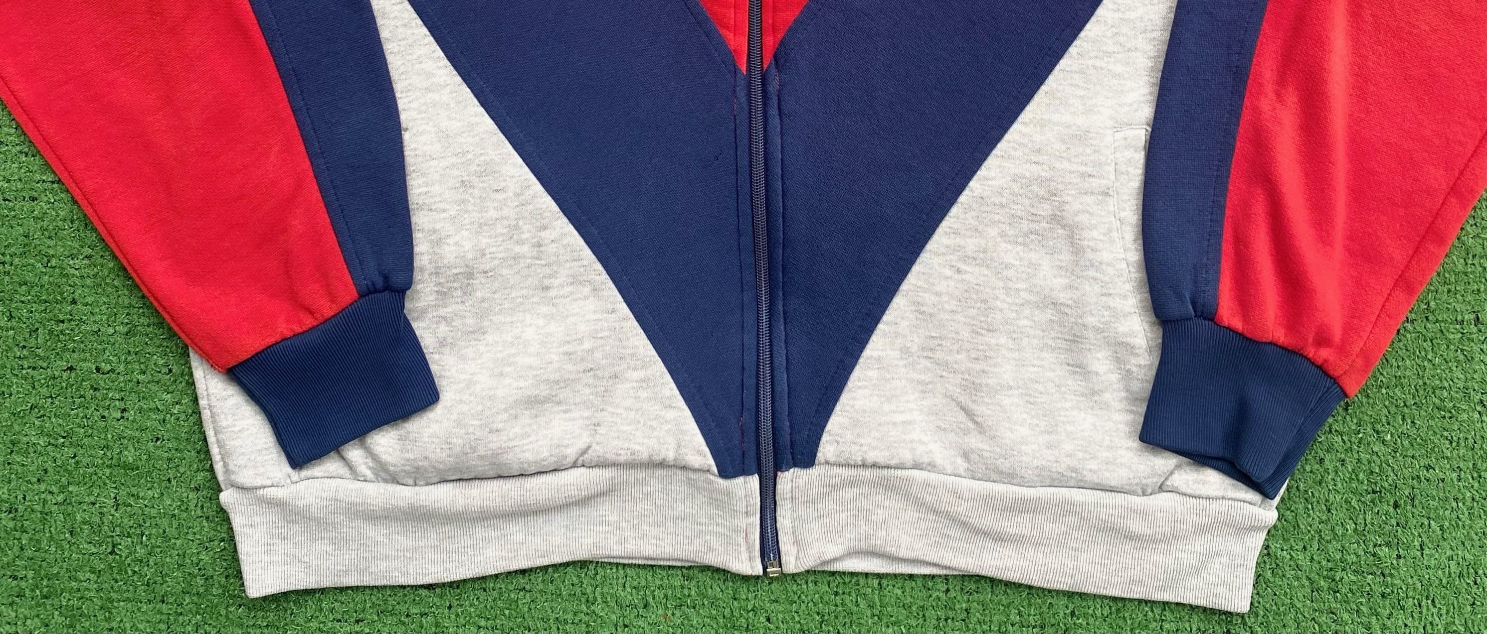 Adidas 80’s Adidas Trefoil Spellout Color Block Track Jacket Mens M Size US M / EU 48-50 / 2 - 7 Thumbnail