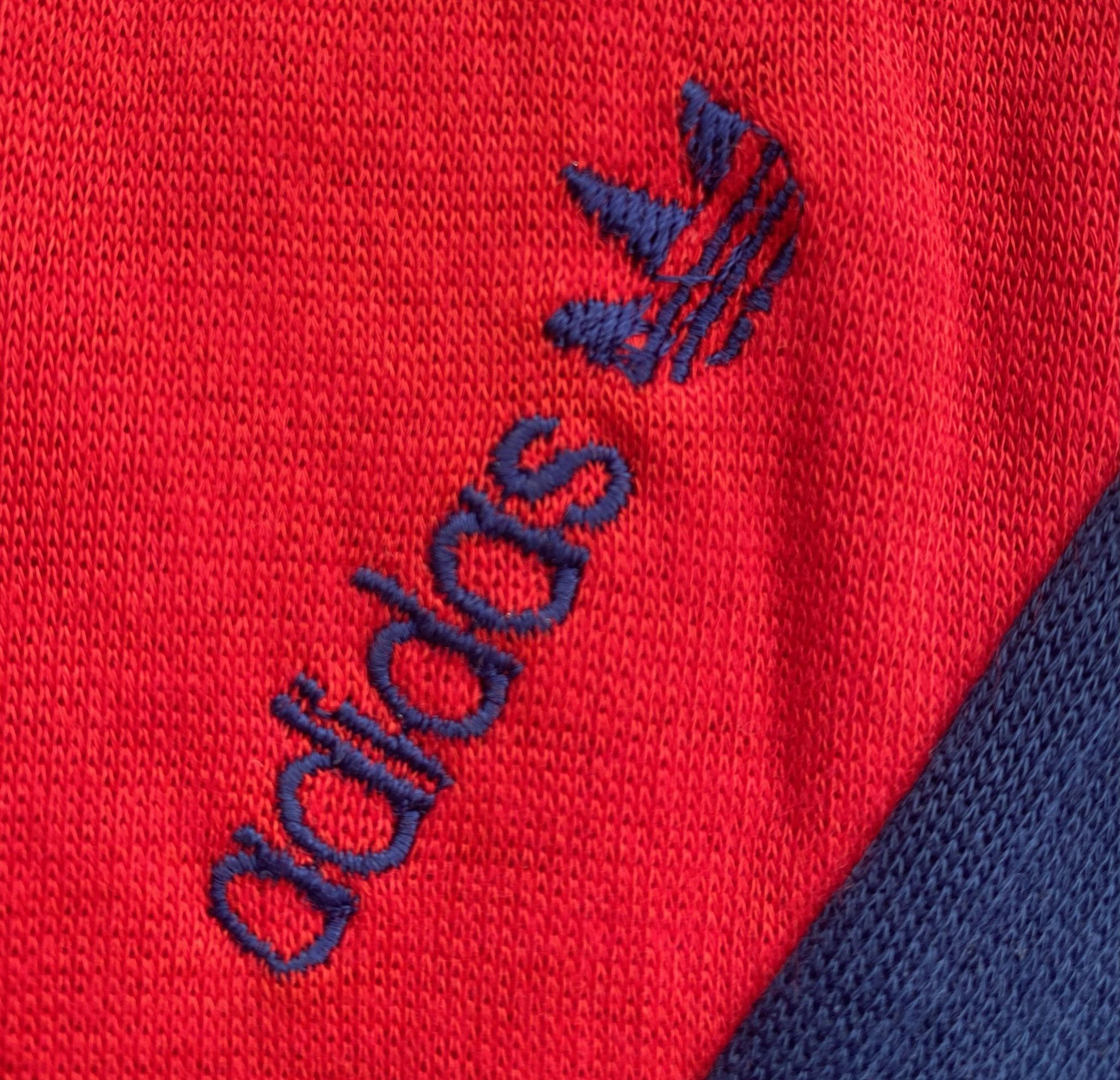 Adidas 80’s Adidas Trefoil Spellout Color Block Track Jacket Mens M Size US M / EU 48-50 / 2 - 4 Thumbnail