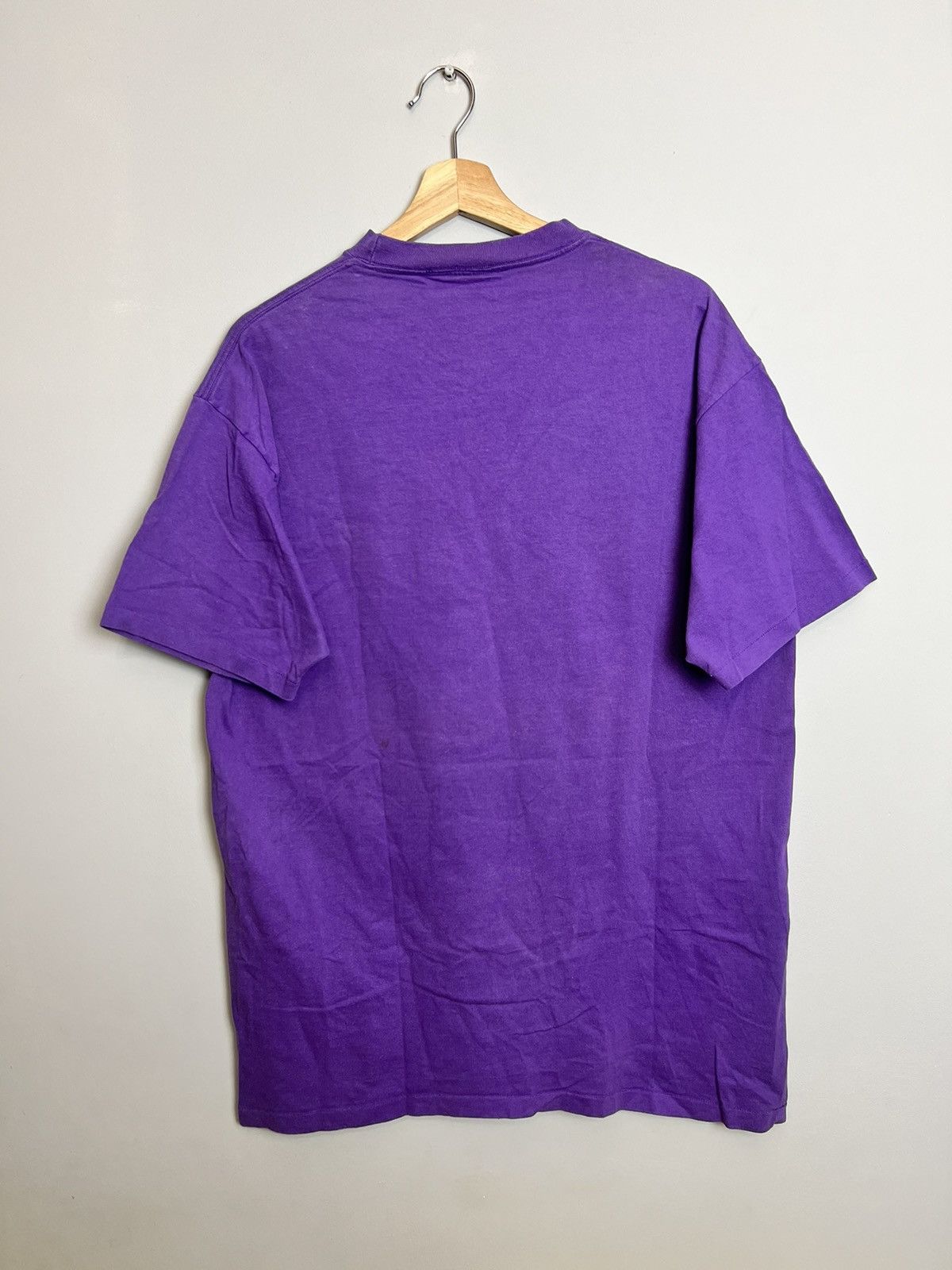Vintage RARE VINTAGE 90S NEW YORK UNIVERSITY T-SHIRT Single Stitch Size US XL / EU 56 / 4 - 2 Thumbnail