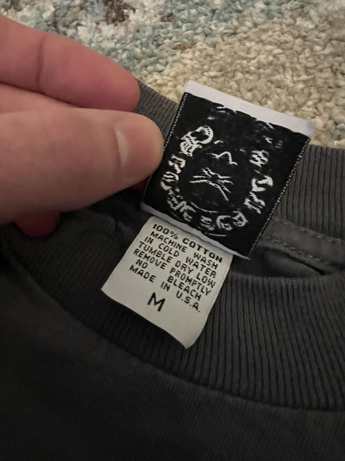 Chrome Hearts Chrome Hearts RARE Café Postnormal Vintage T Shirt Medium Size US M / EU 48-50 / 2 - 6 Thumbnail