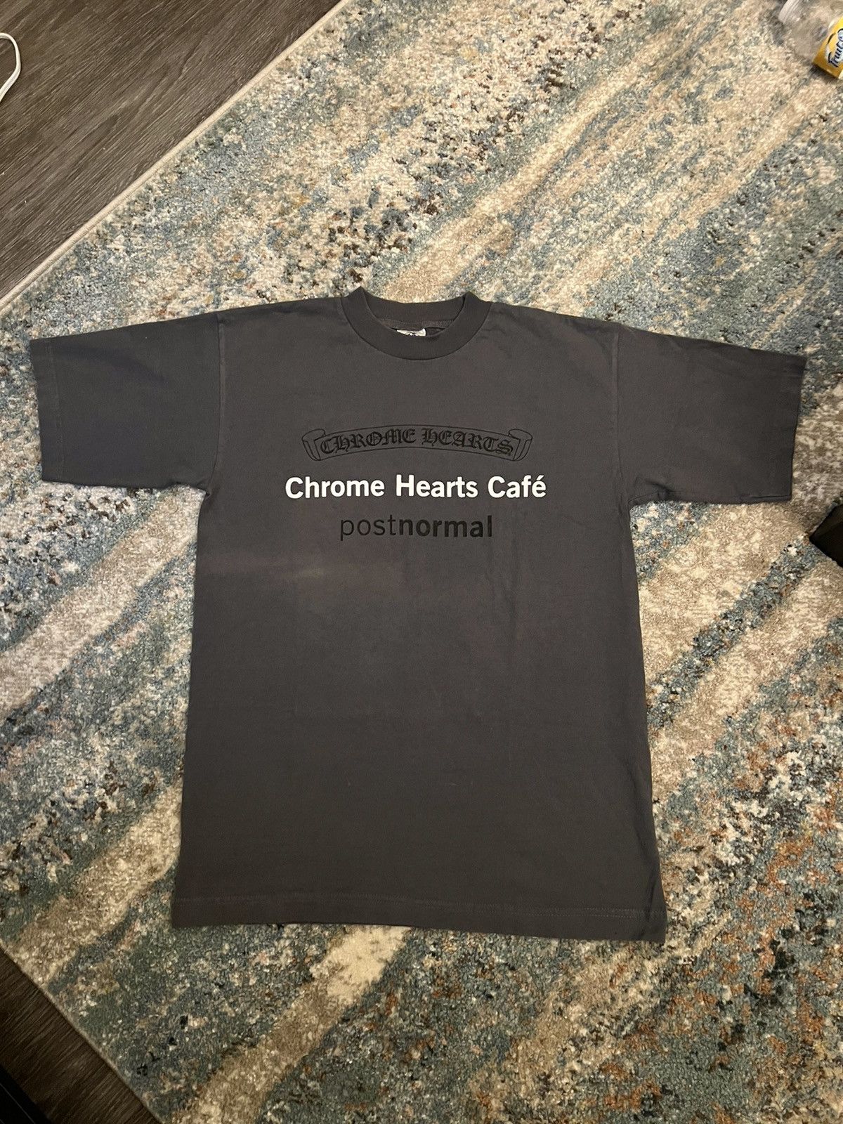 Chrome Hearts Chrome Hearts RARE Café Postnormal Vintage T Shirt Medium Size US M / EU 48-50 / 2 - 2 Thumbnail