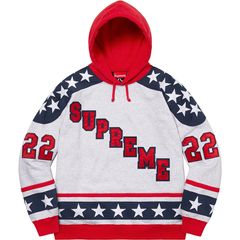 Supreme flag clearance hoodie for sale