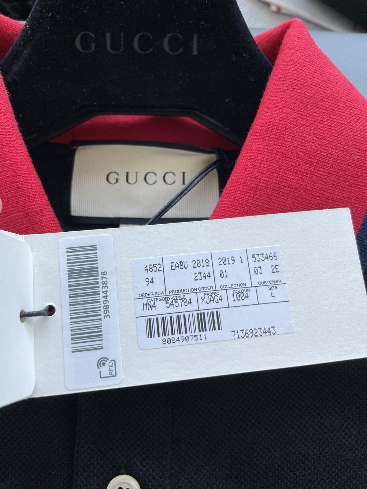 Gucci Limited Edition Super Runway Classic Gucci Logo Polo New Size US L / EU 52-54 / 3 - 7 Thumbnail