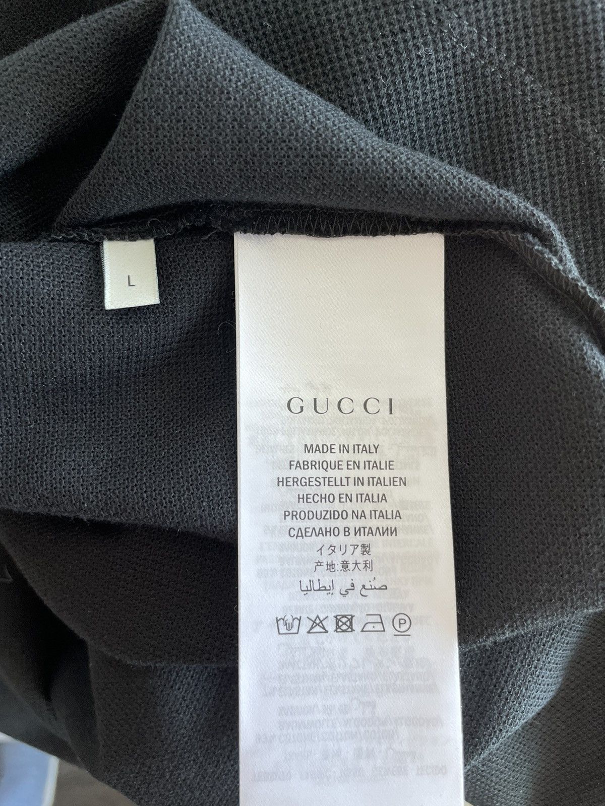 Gucci Limited Edition Super Runway Classic Gucci Logo Polo New Size US L / EU 52-54 / 3 - 16 Thumbnail