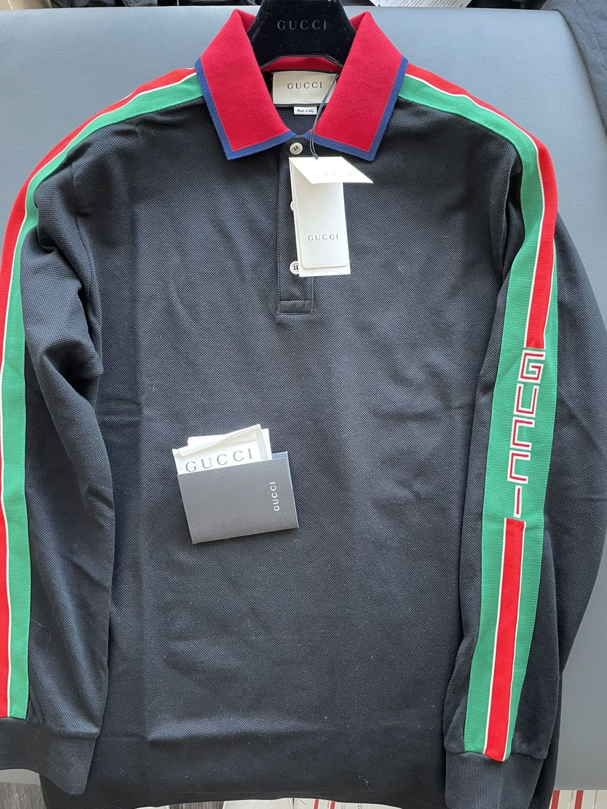 Gucci Limited Edition Super Runway Classic Gucci Logo Polo New Size US M / EU 48-50 / 2 - 4 Thumbnail