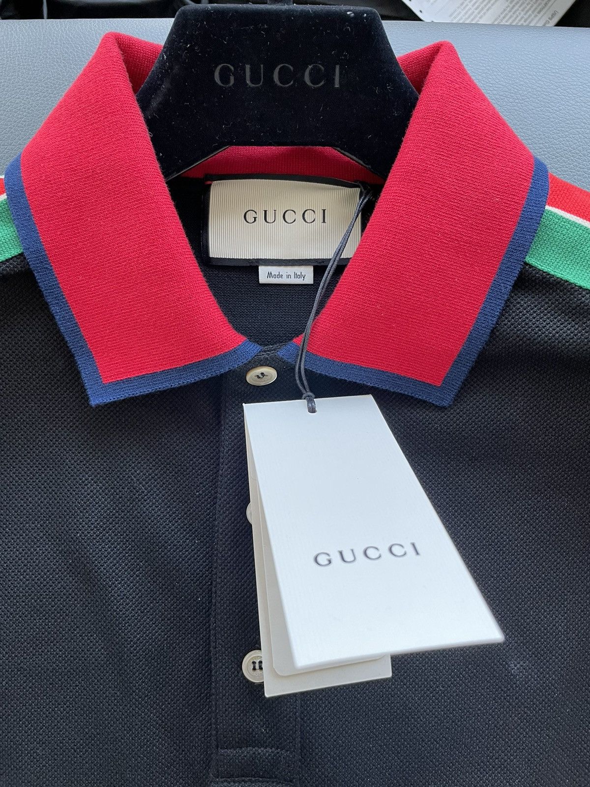 Gucci Limited Edition Super Runway Classic Gucci Logo Polo New Size US M / EU 48-50 / 2 - 6 Thumbnail
