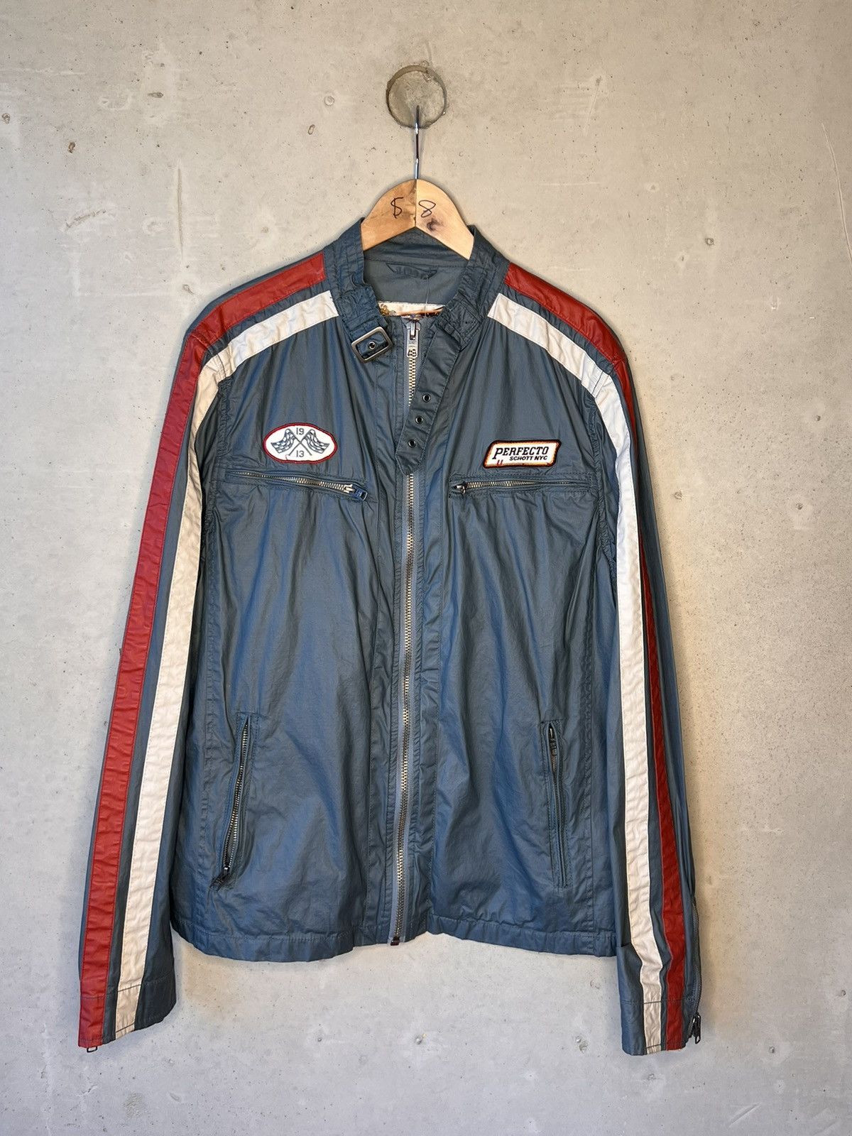 Schott × Vintage Beautiful Perfecto by Schott racing jacket. | Grailed