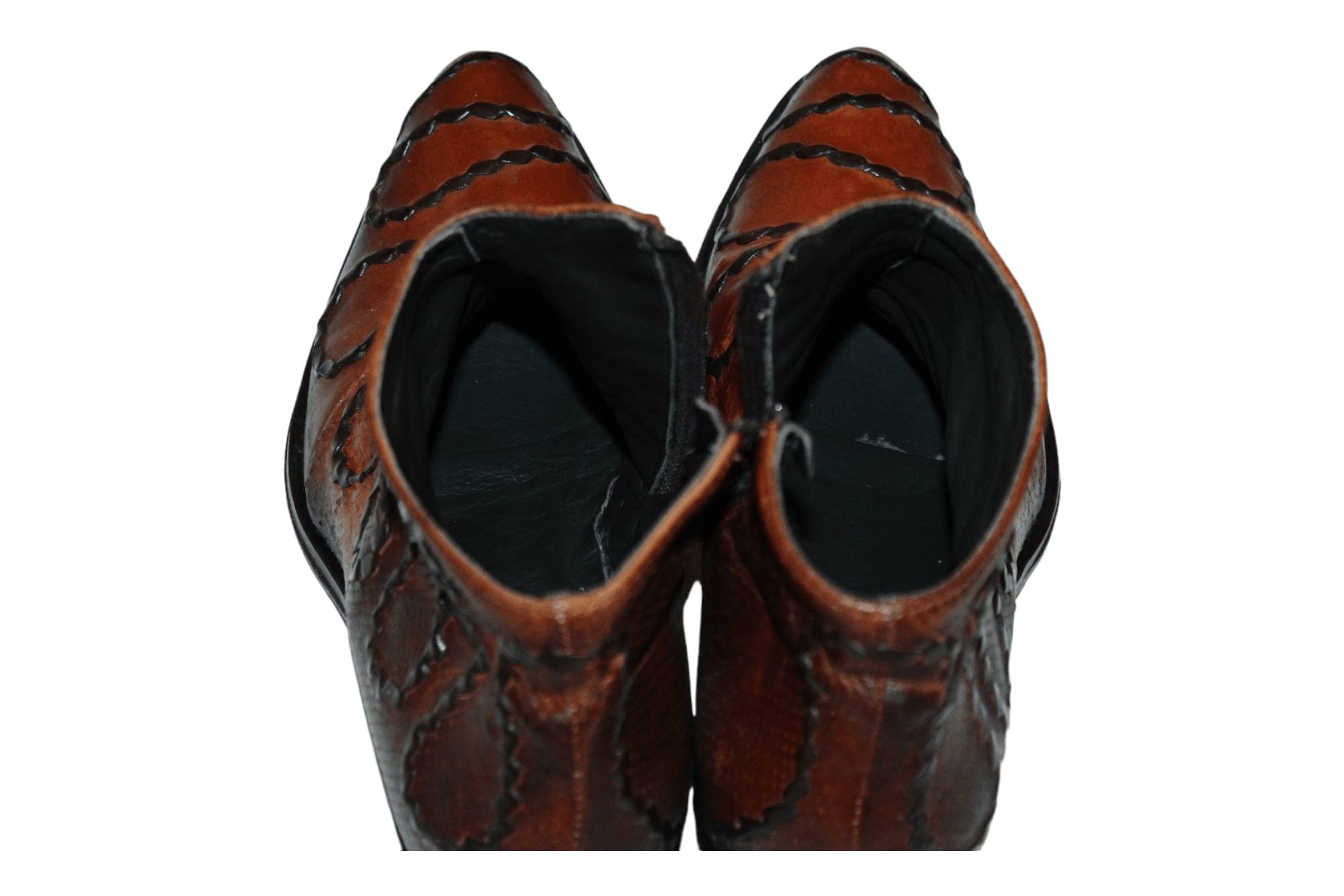 Jo Ghost Jo Ghost Calf-skin Cognac Leather Ankle Boots Size US 7 / IT 37 - 11 Thumbnail