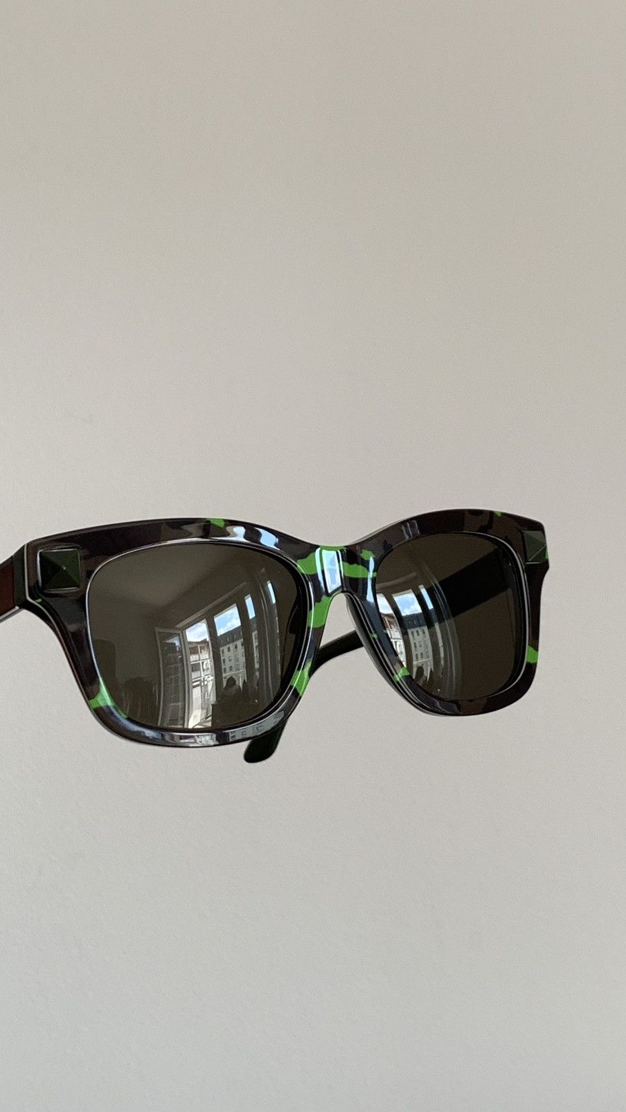 Valentino New Valentino V670SC Sunglasses Camo with Case Size ONE SIZE - 1 Thumbnail