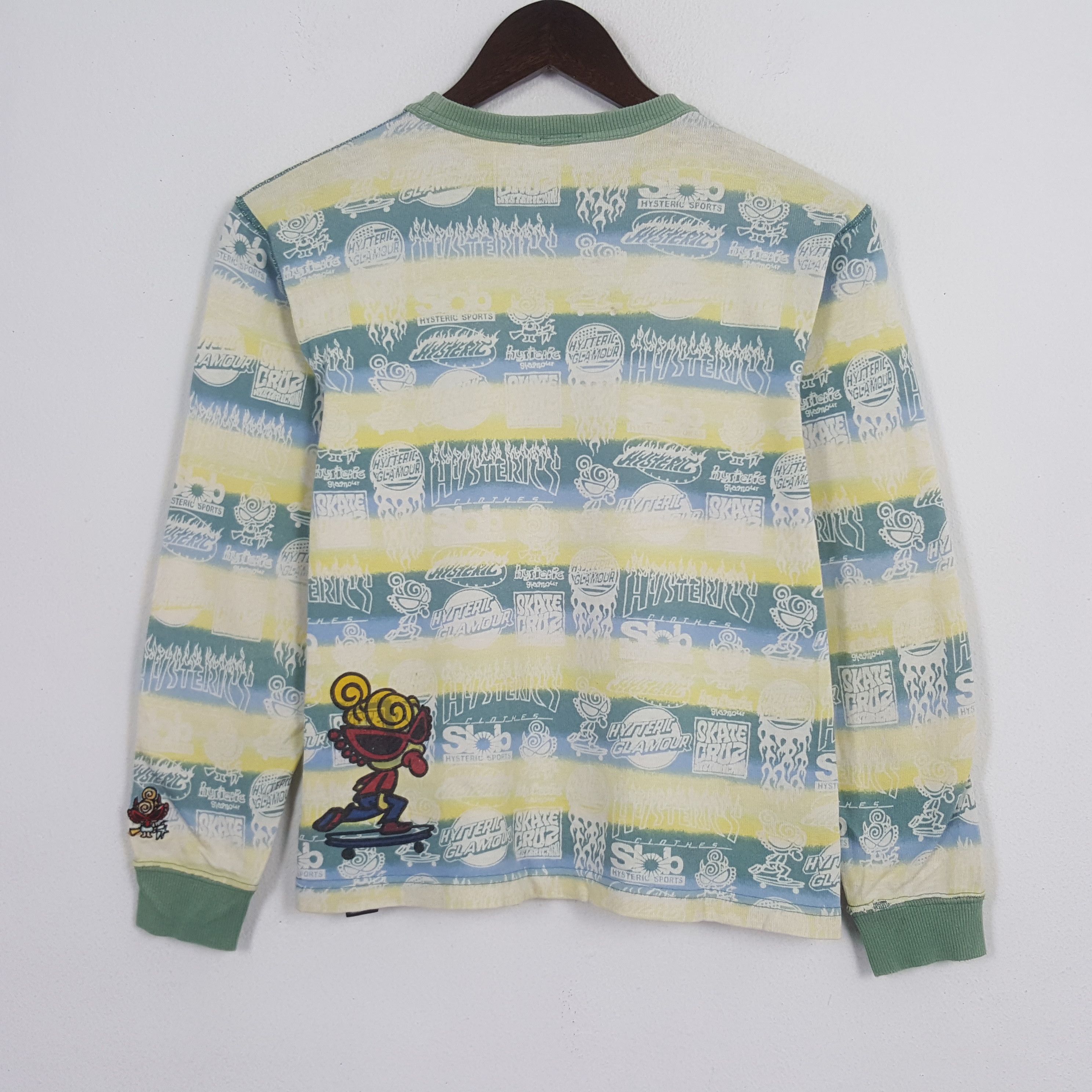 Hysteric Glamour Vintage Hysteric Glamour Mini Striped Design Tshirt Size S / US 4 / IT 40 - 3 Thumbnail