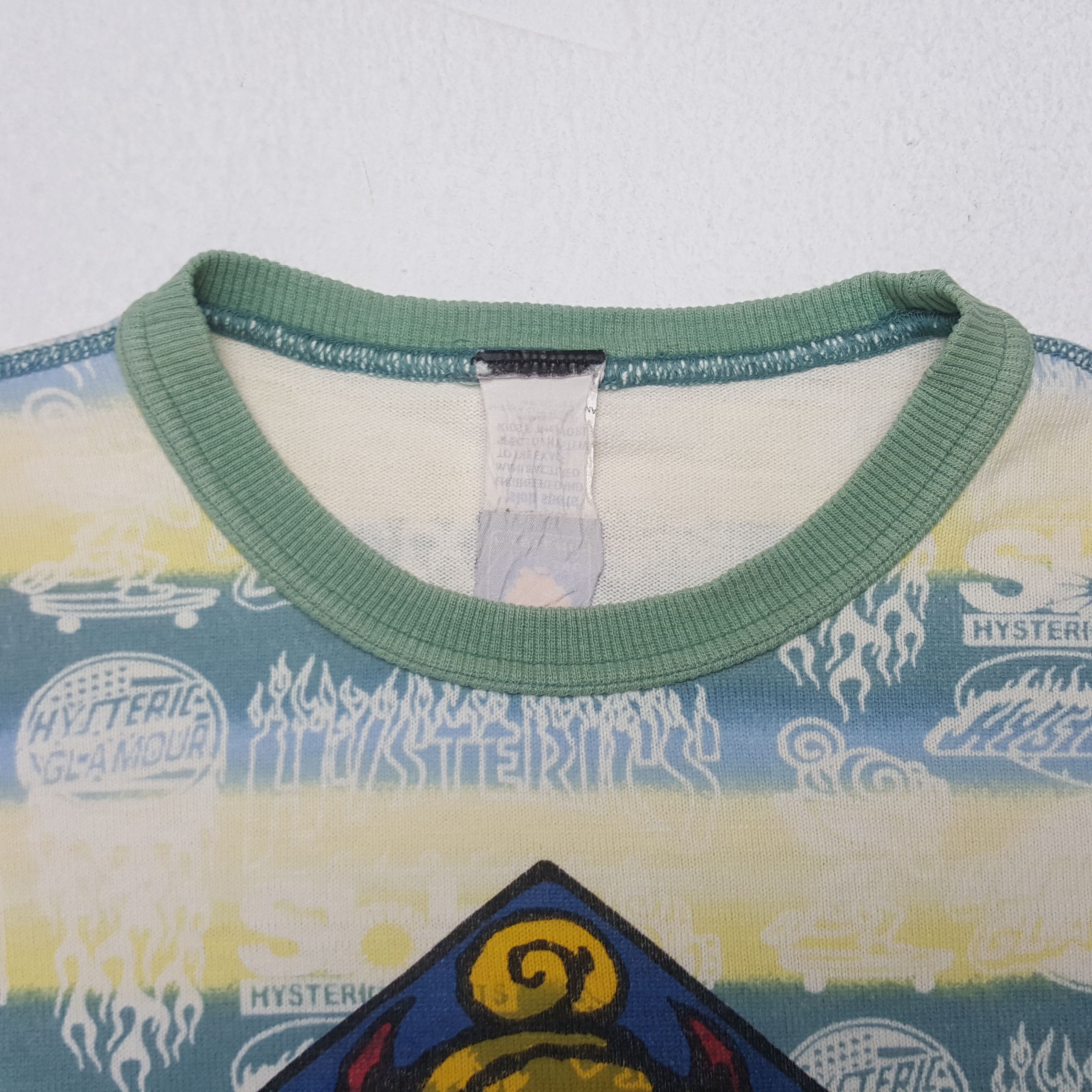 Hysteric Glamour Vintage Hysteric Glamour Mini Striped Design Tshirt Size S / US 4 / IT 40 - 5 Thumbnail