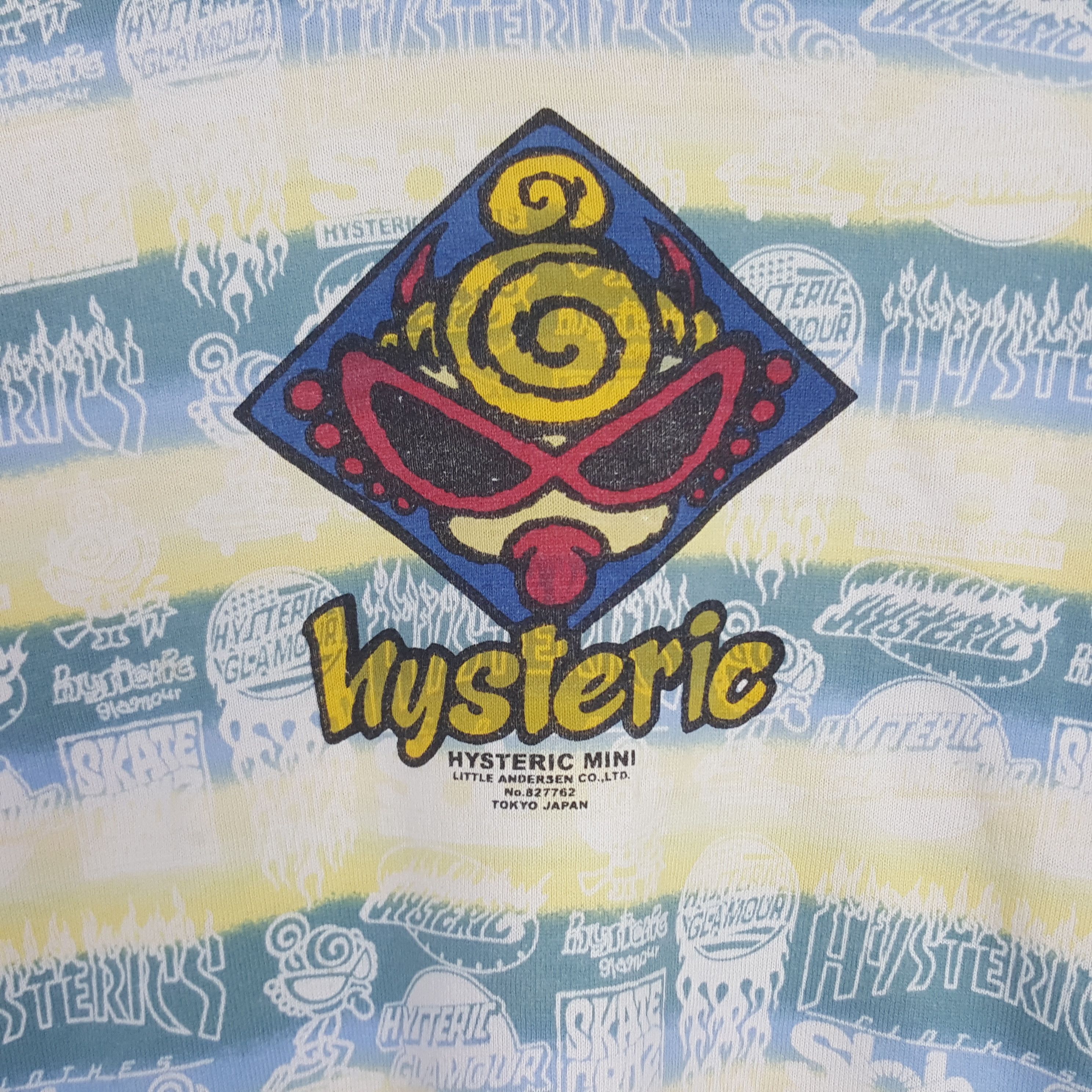 Hysteric Glamour Vintage Hysteric Glamour Mini Striped Design Tshirt Size S / US 4 / IT 40 - 2 Thumbnail
